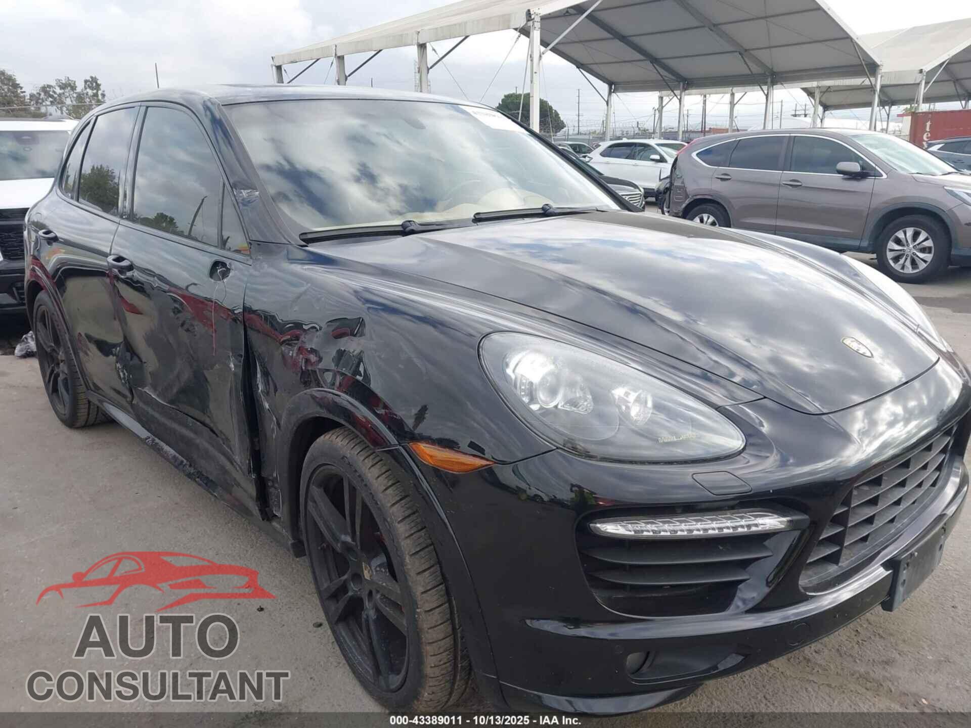 PORSCHE CAYENNE 2013 - WP1AD2A21DLA76415