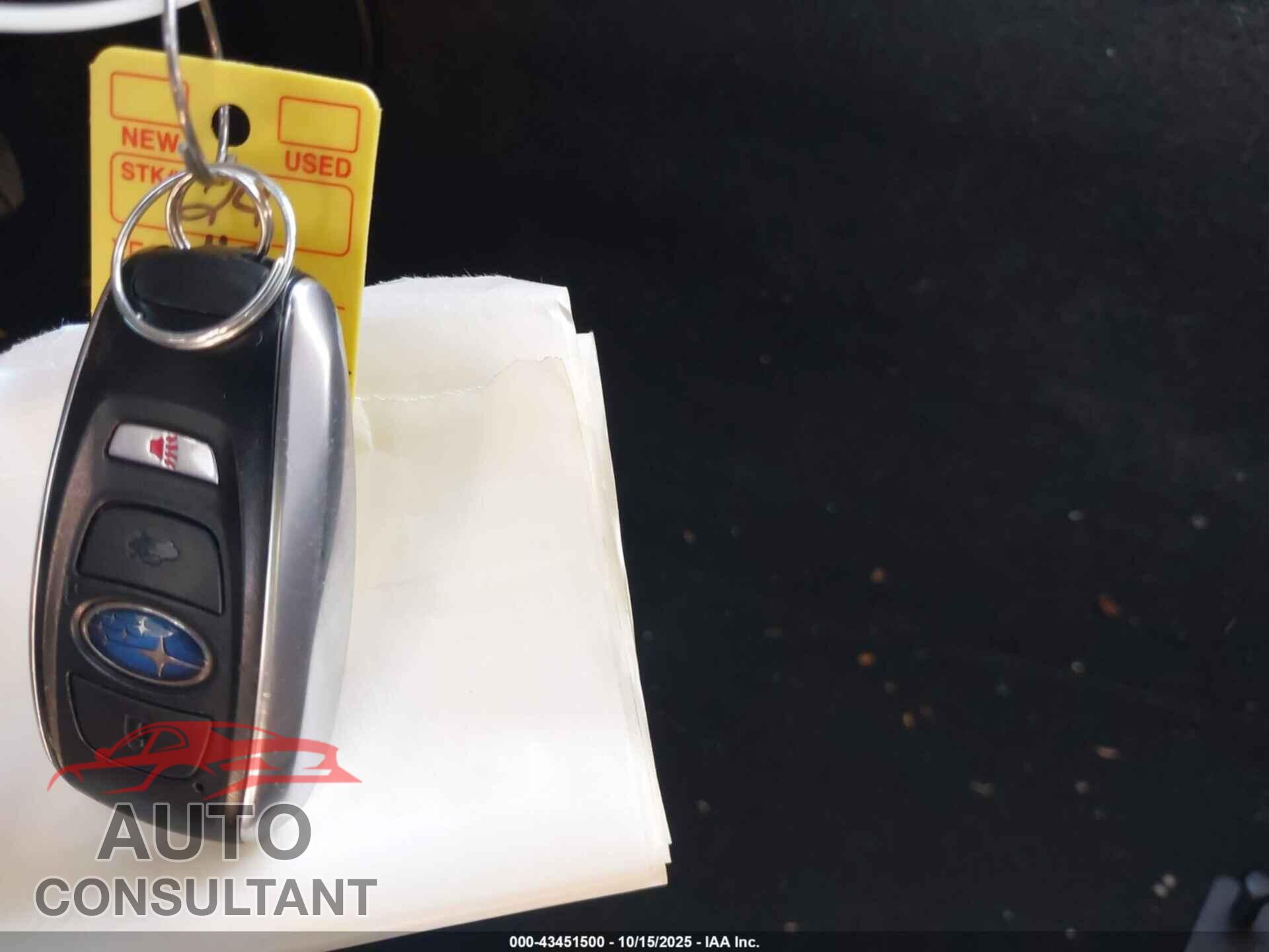 SUBARU OUTBACK 2017 - 4S4BSANC7H3389978