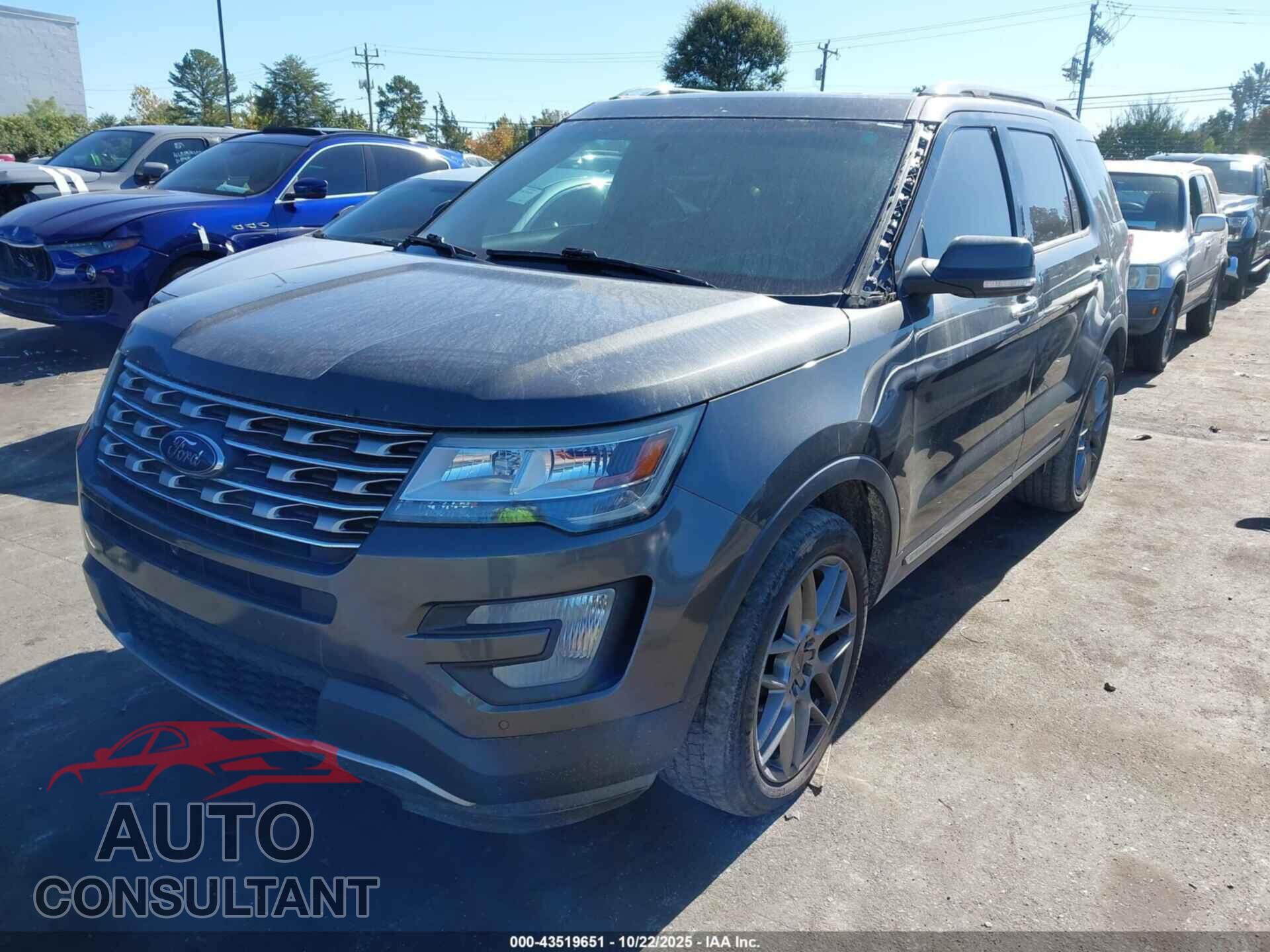 FORD EXPLORER 2016 - 1FM5K8F84GGD14985