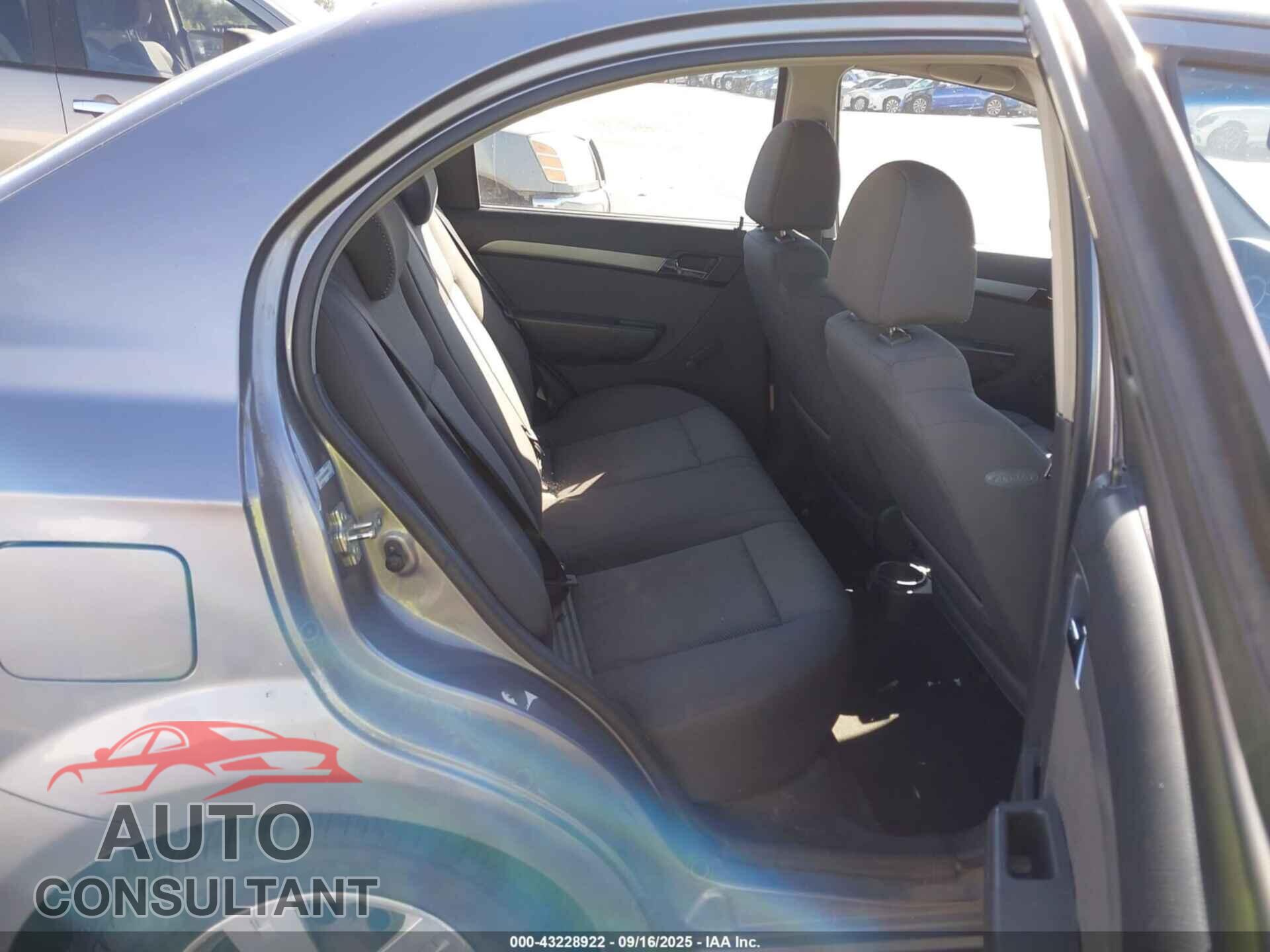 CHEVROLET AVEO 2009 - KL1TD56E39B339846