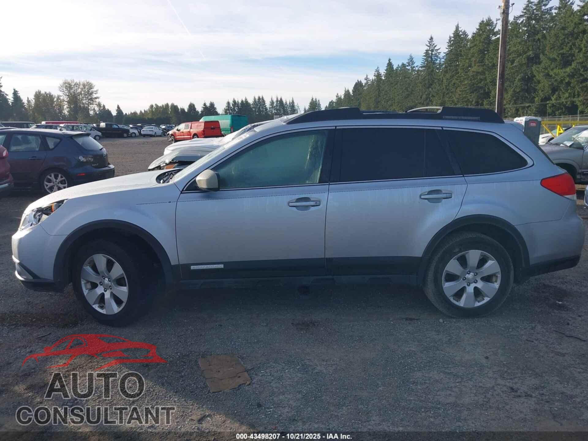 SUBARU OUTBACK 2012 - 4S4BRBGC3C3294759
