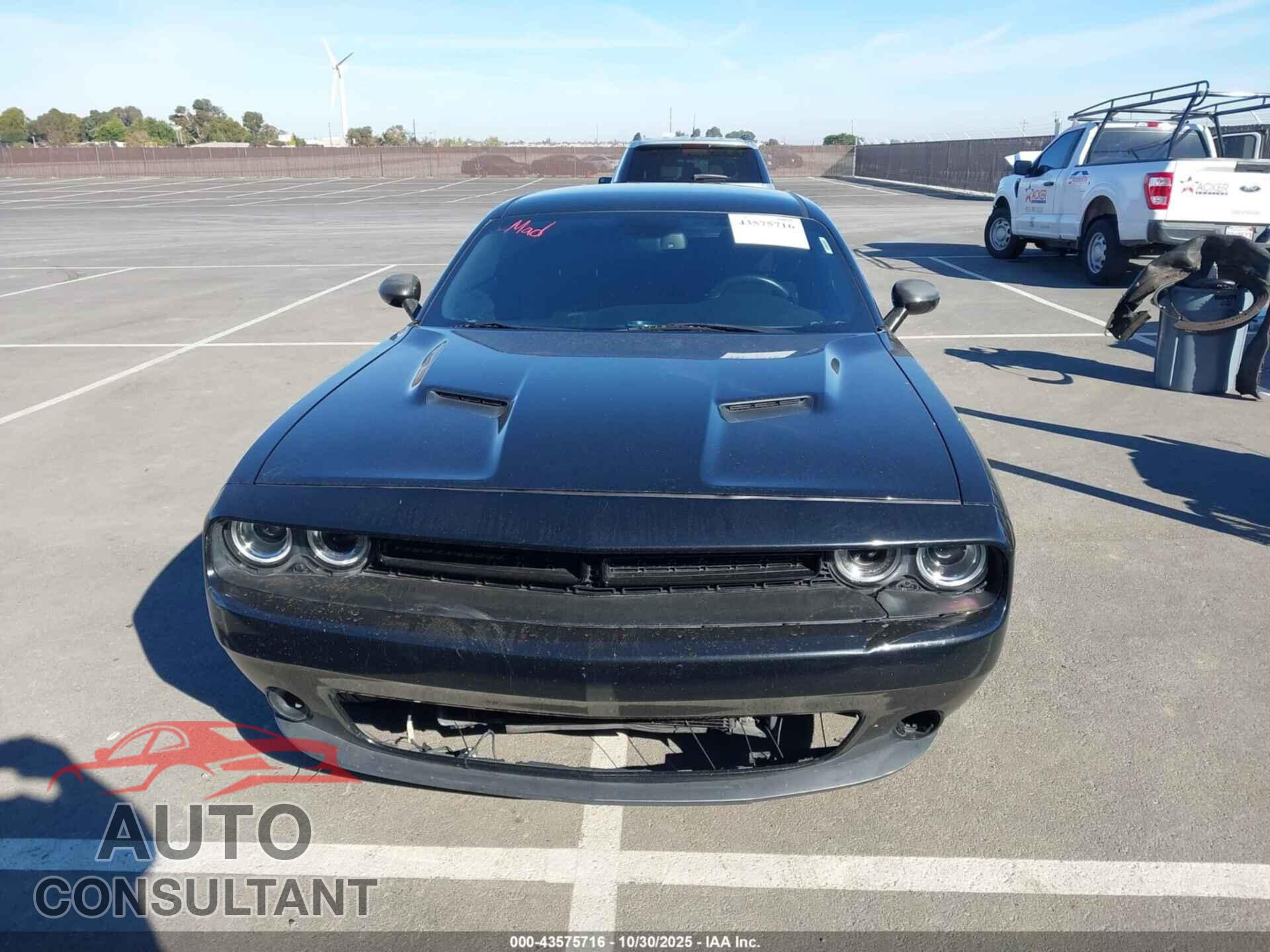 DODGE CHALLENGER 2017 - 2C3CDZAG0HH598362