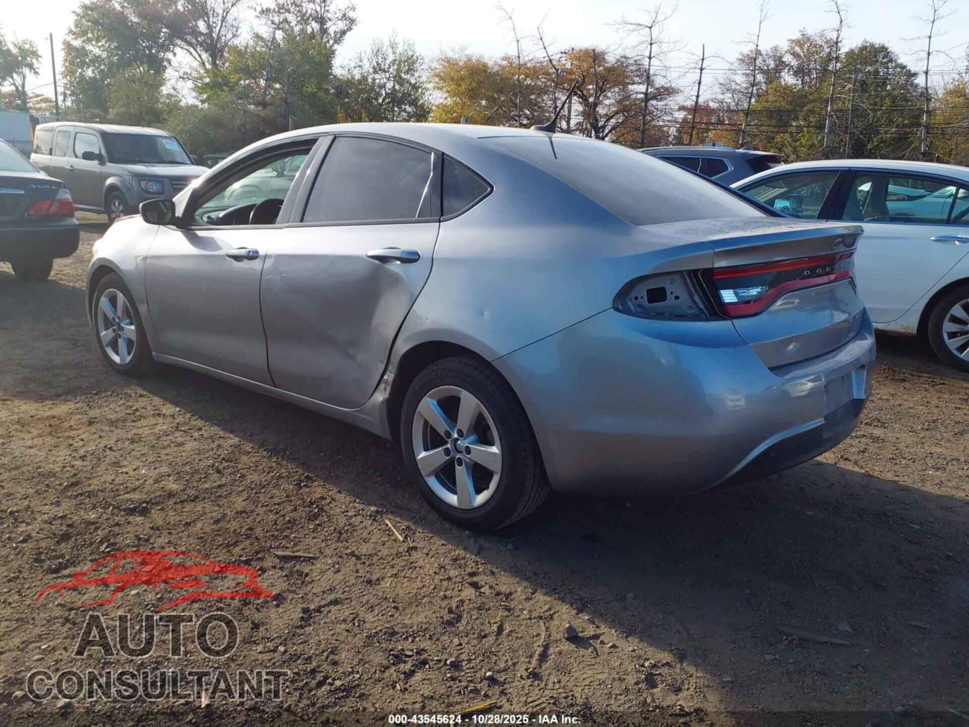 DODGE DART 2015 - 1C3CDFBB7FD174303