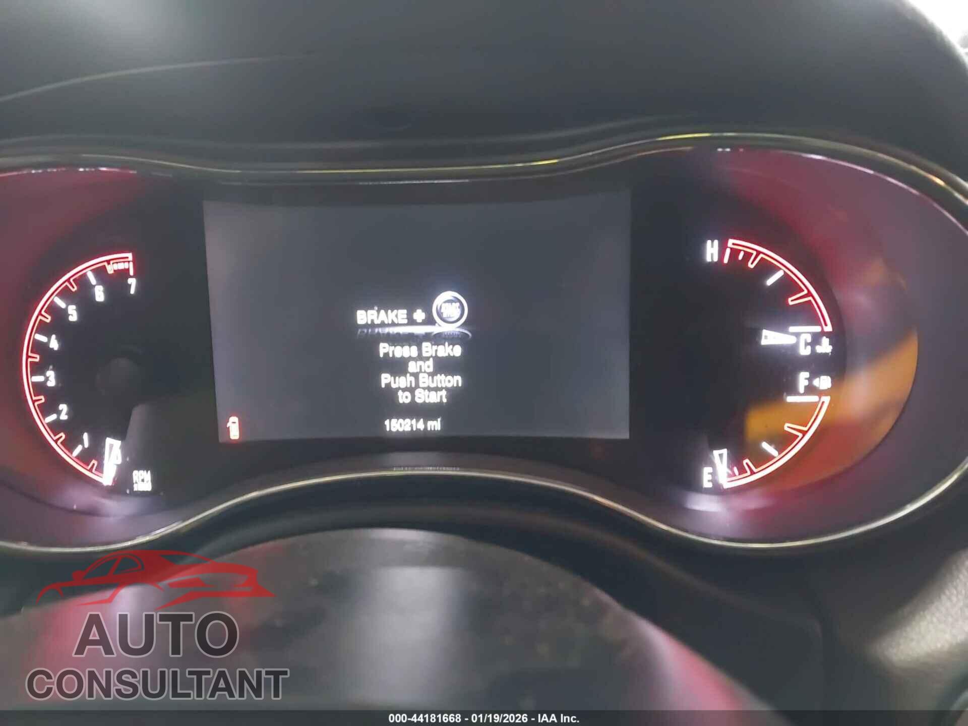 DODGE DURANGO 2015 - 1C4RDJEG9FC861188