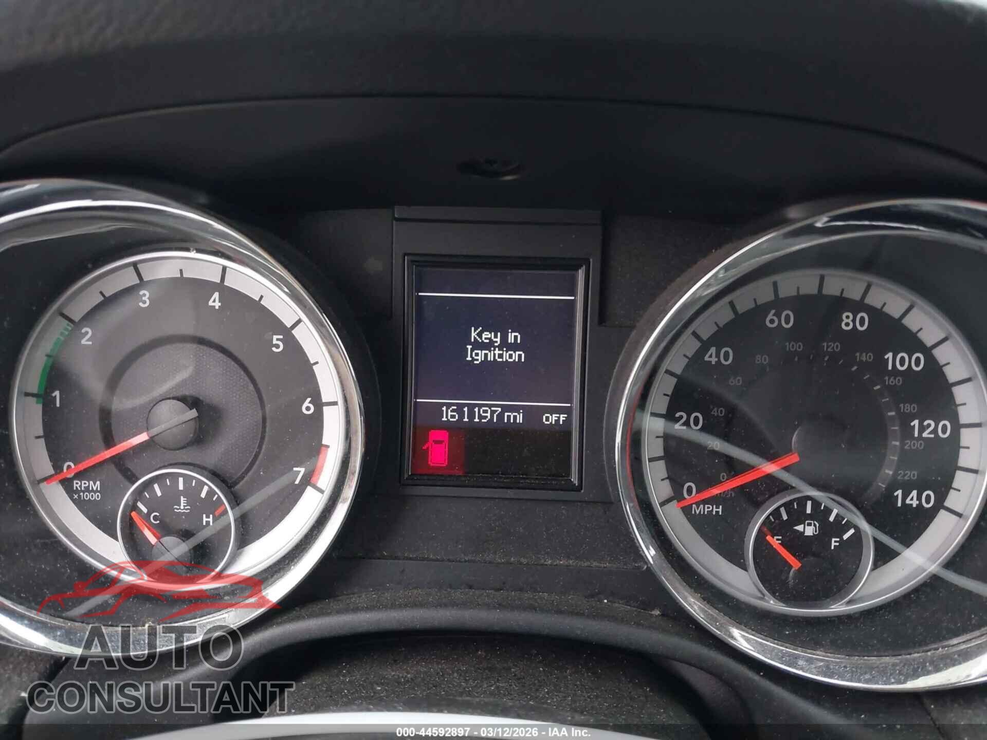 DODGE DURANGO 2013 - 1C4RDJAG1DC672182