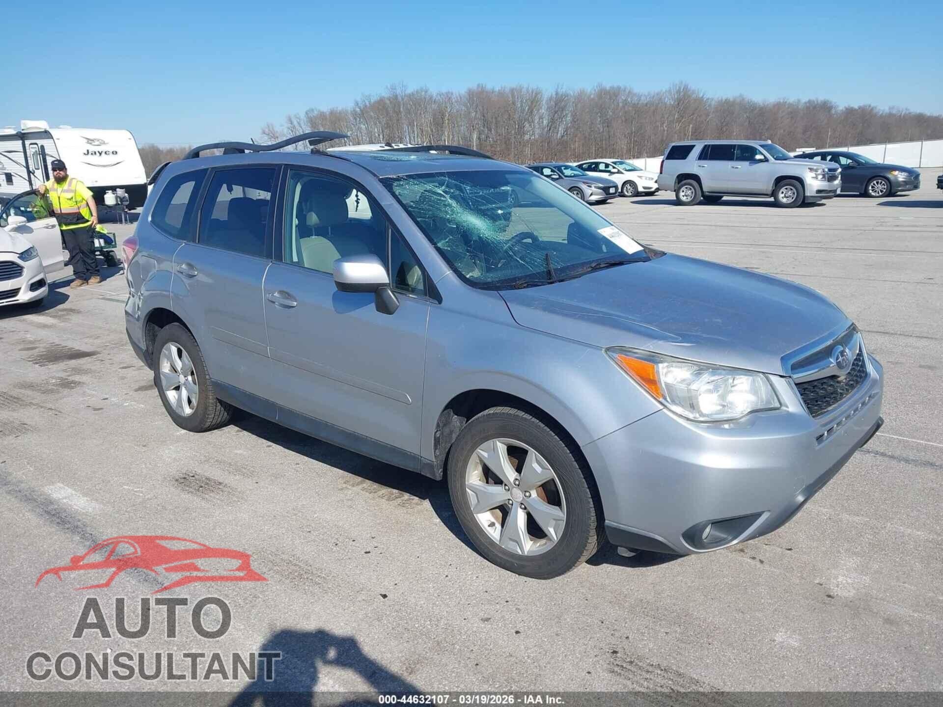 SUBARU FORESTER 2014 - JF2SJAJC2EH510543