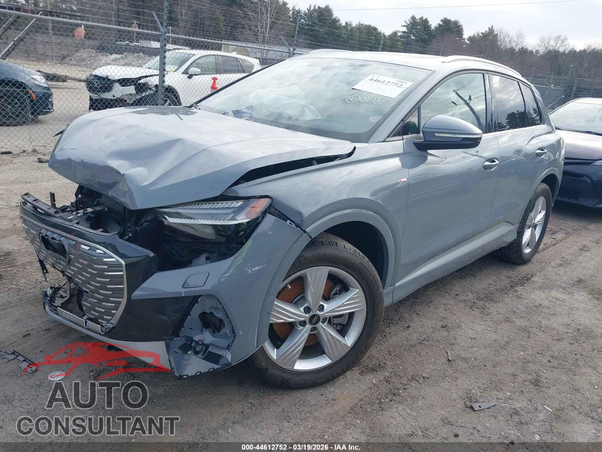 AUDI Q4 E-TRON 2023 - WA1M2BFZ1PP039219