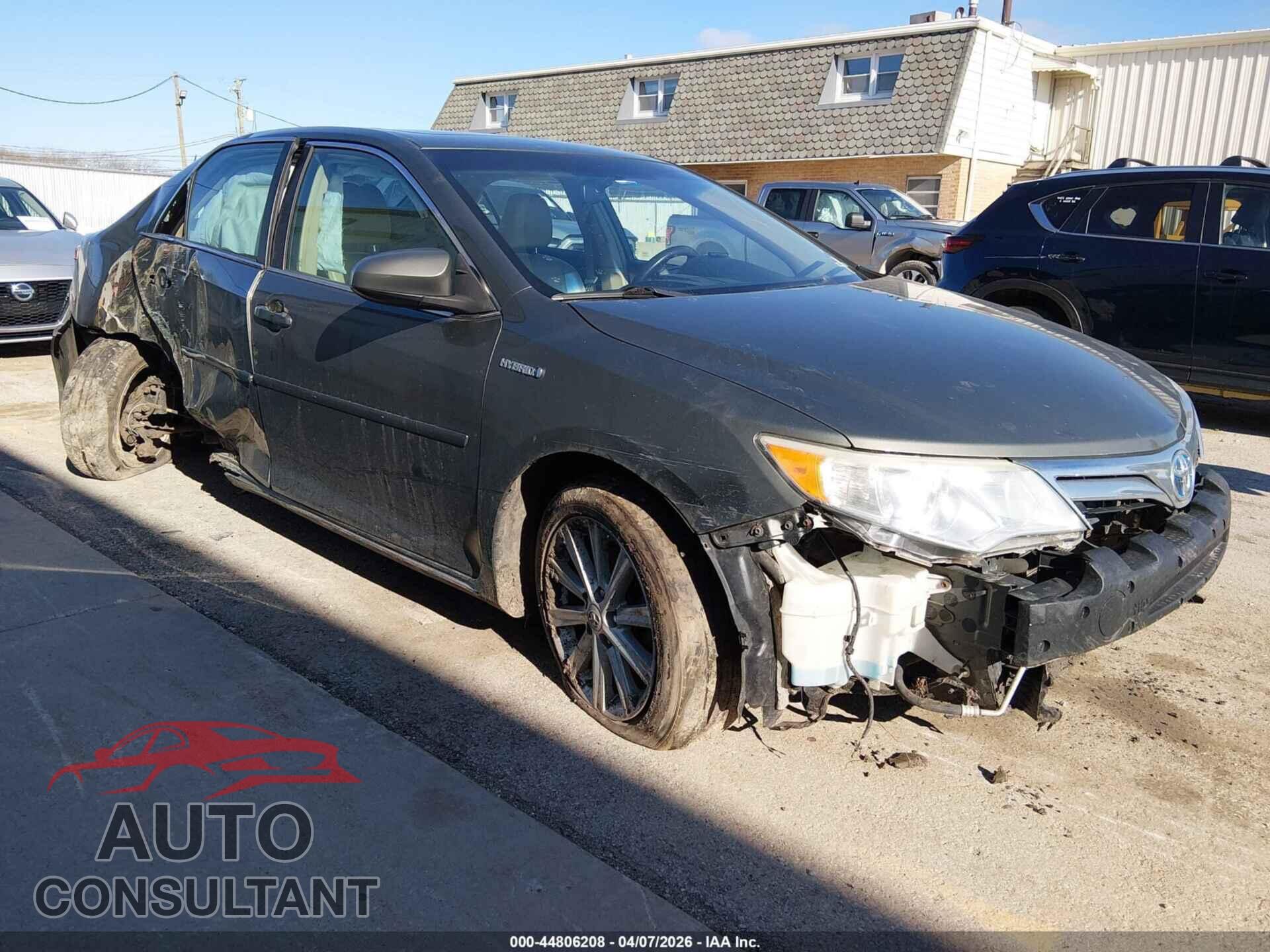 TOYOTA CAMRY HYBRID 2012 - 4T1BD1FK1CU007012