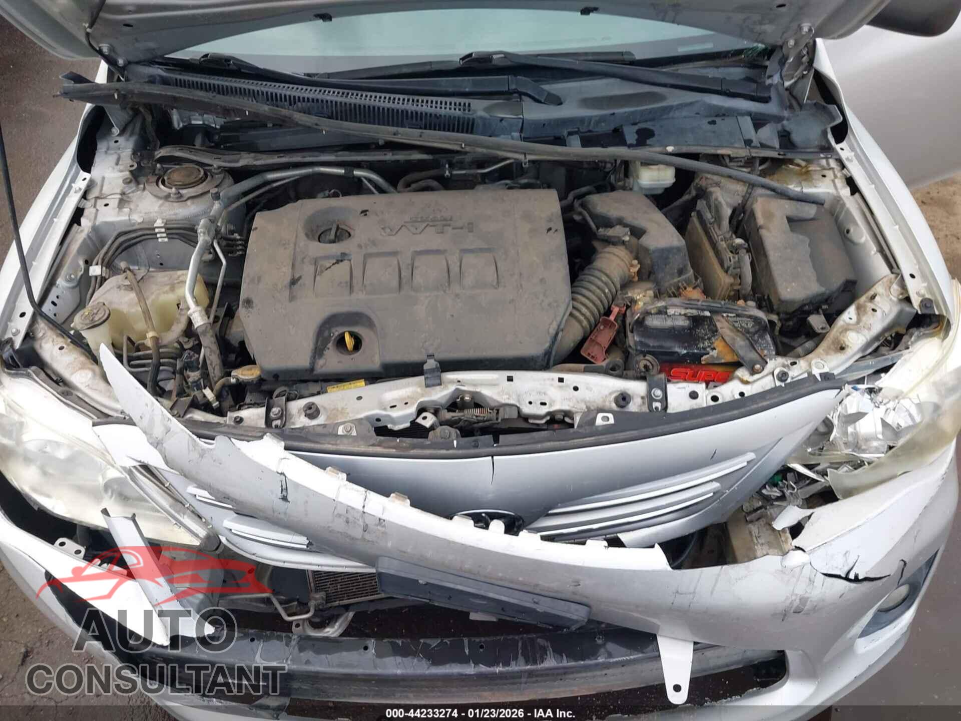 TOYOTA COROLLA 2013 - 5YFBU4EE4DP123773