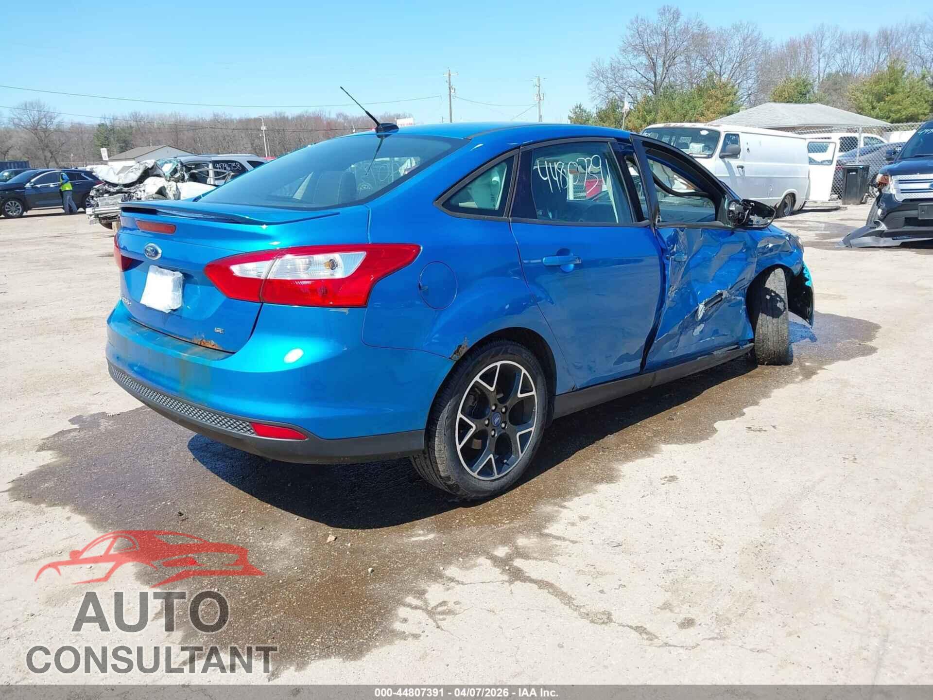 FORD FOCUS 2012 - 1FAHP3F29CL183268