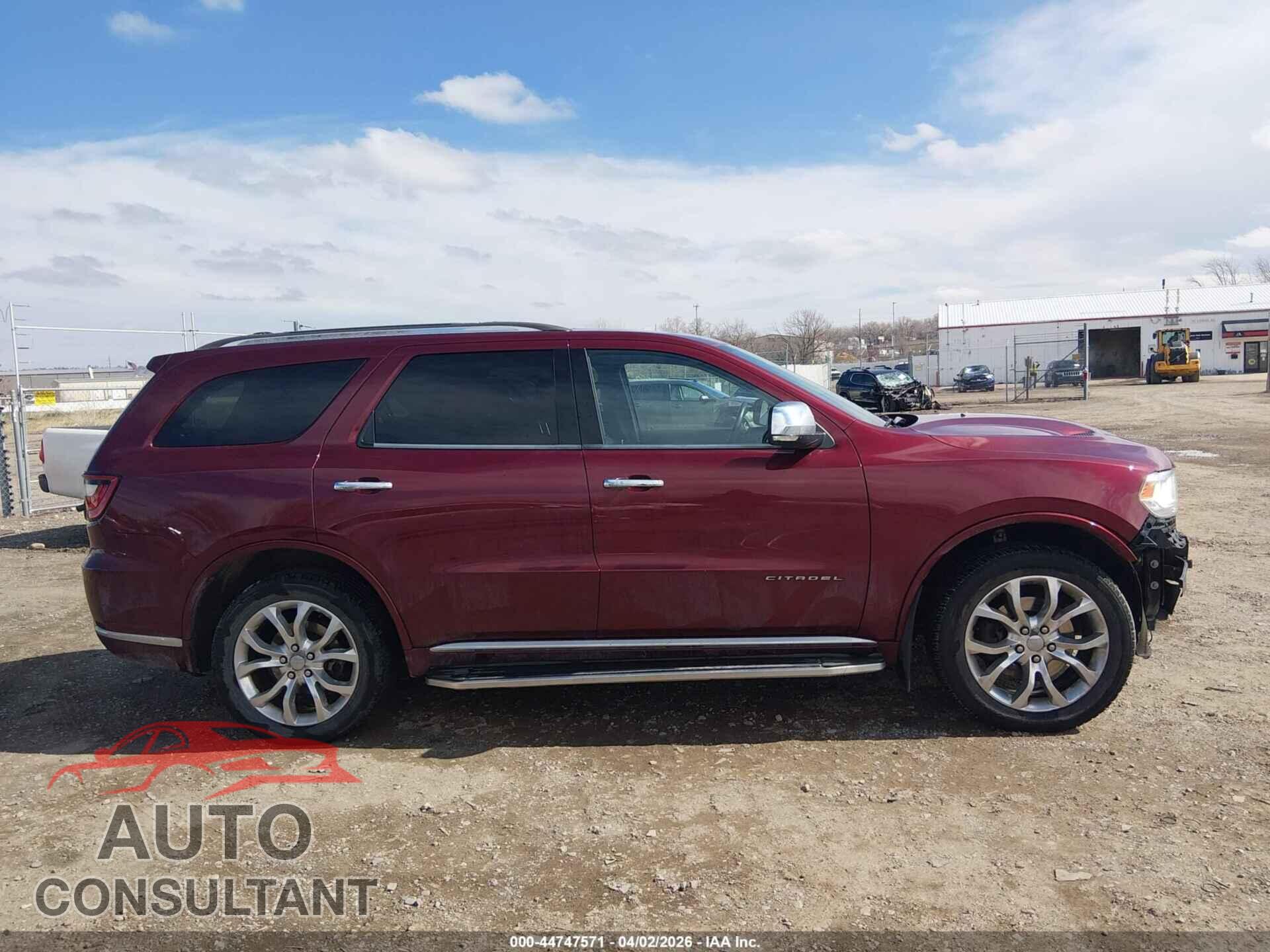 DODGE DURANGO 2016 - 1C4RDJEG2GC347068