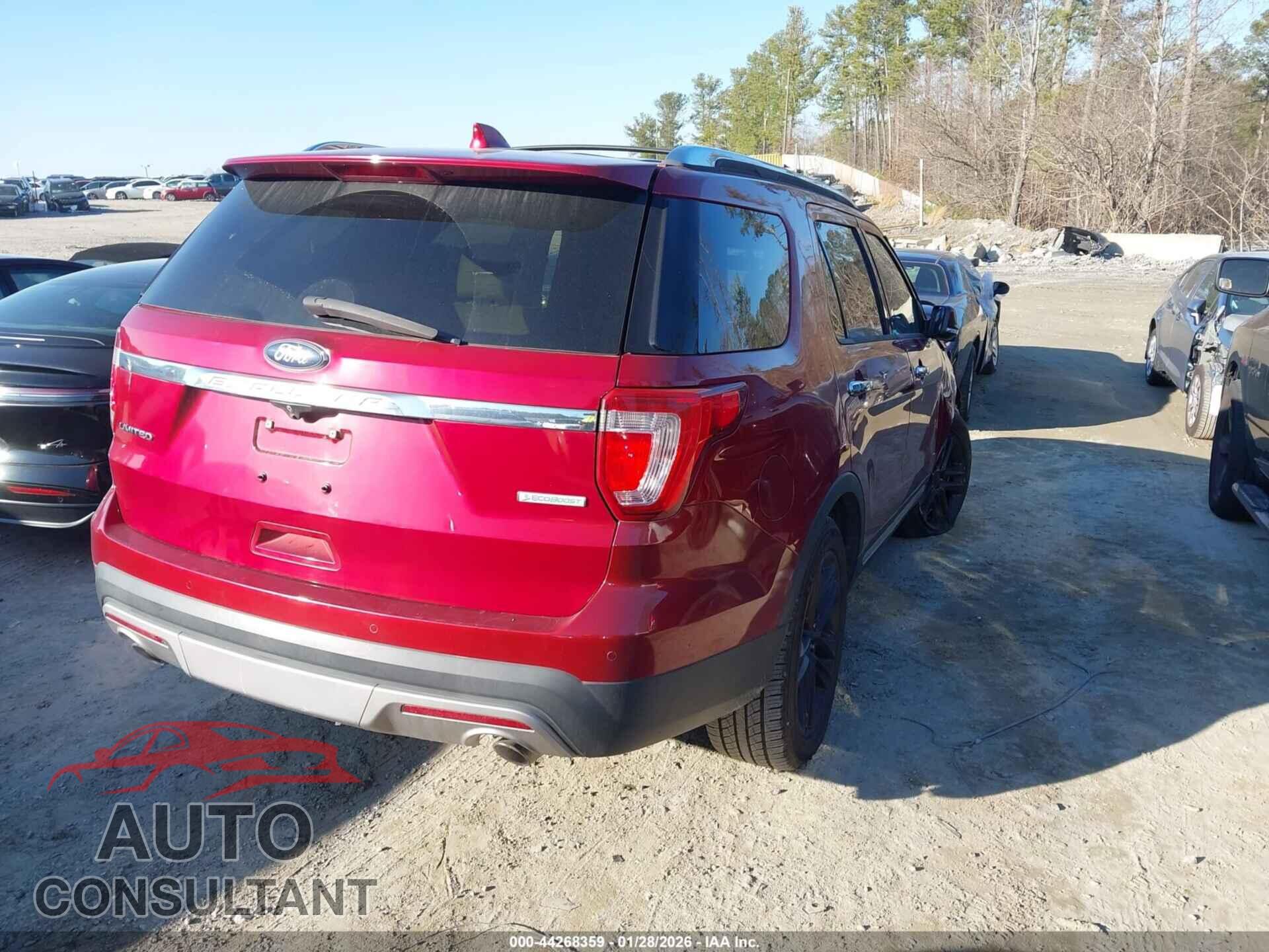 FORD EXPLORER 2017 - 1FM5K7FH0HGA55360