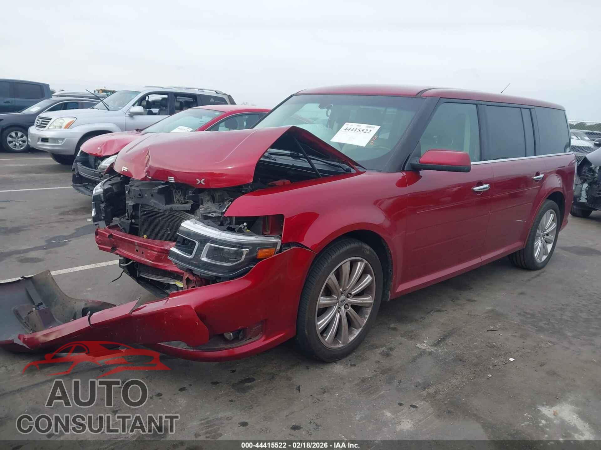 FORD FLEX 2013 - 2FMGK5D86DBD37942