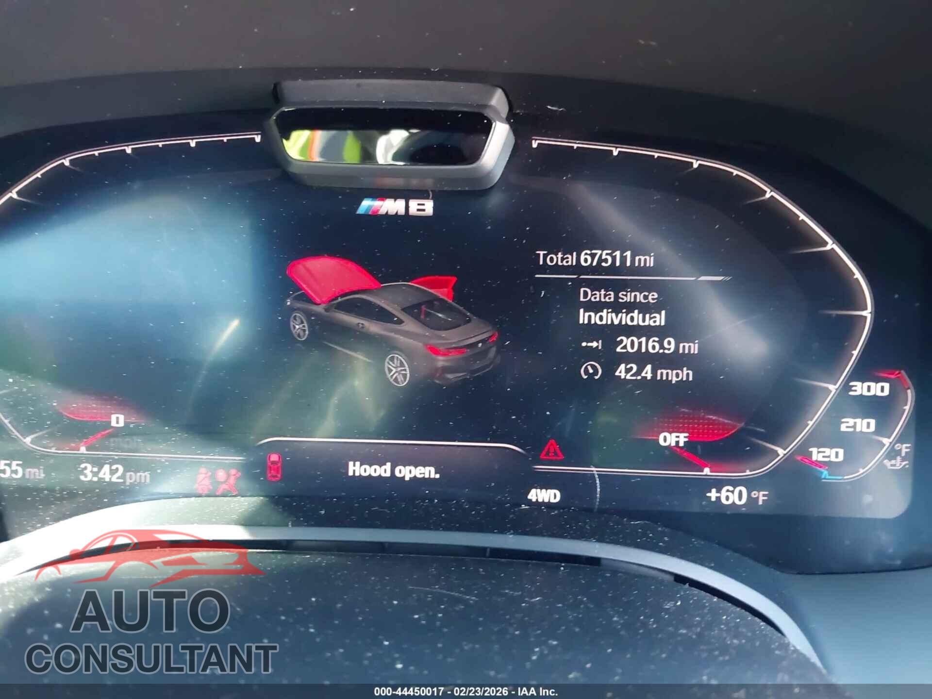 BMW M8 2020 - WBSAE0C03LCD69323