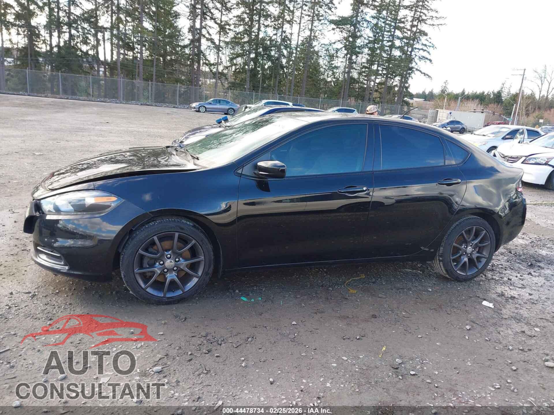DODGE DART 2016 - 1C3CDFAA5GD736659