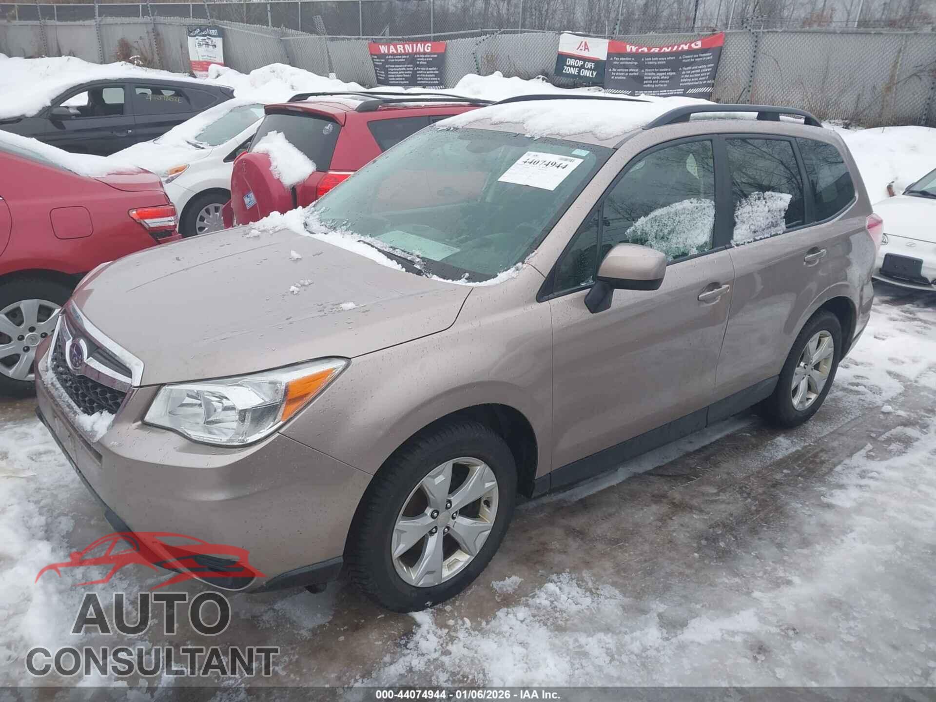 SUBARU FORESTER 2014 - JF2SJAEC0EH520210