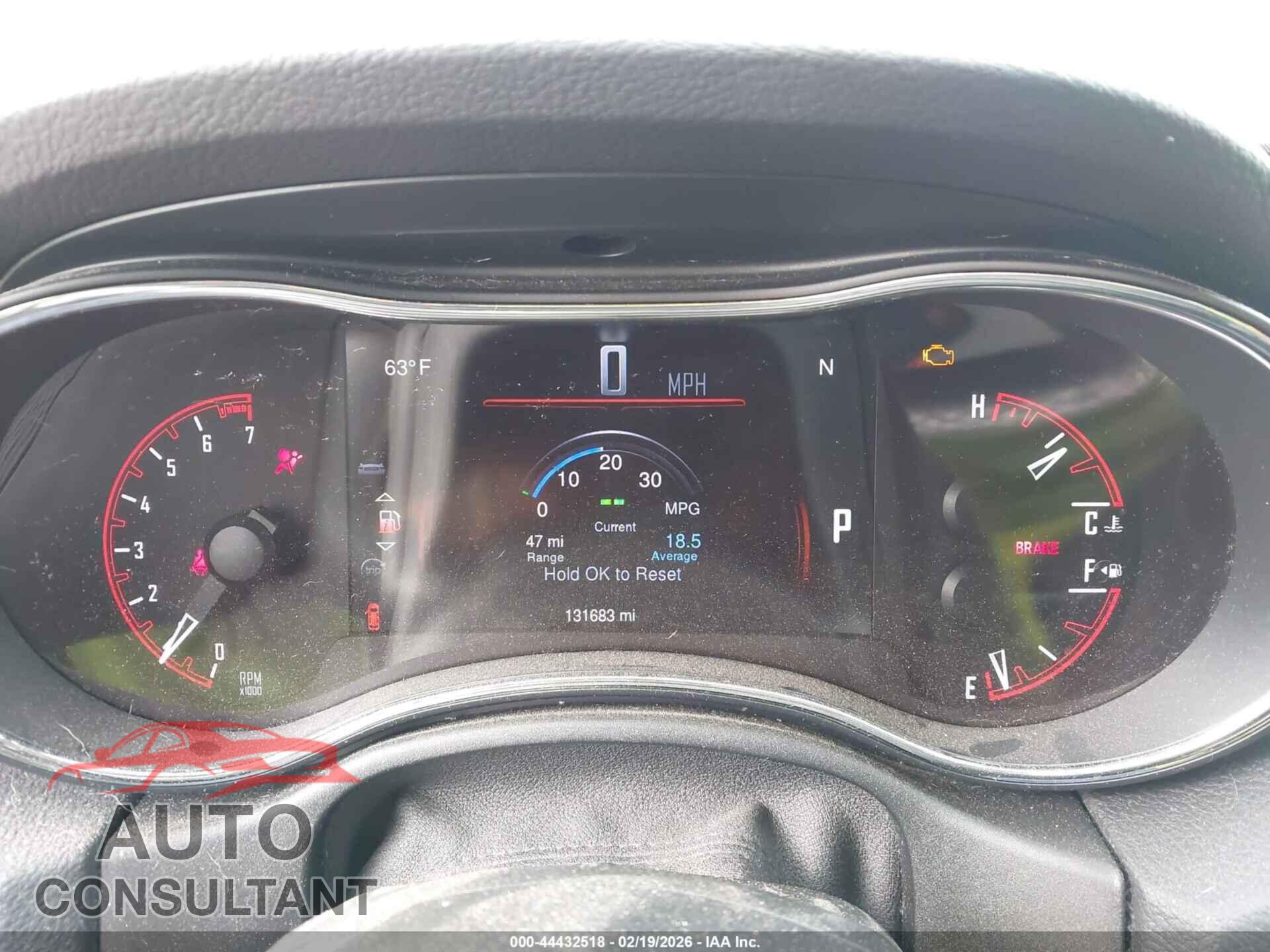 DODGE DURANGO 2015 - 1C4RDHDG9FC193502