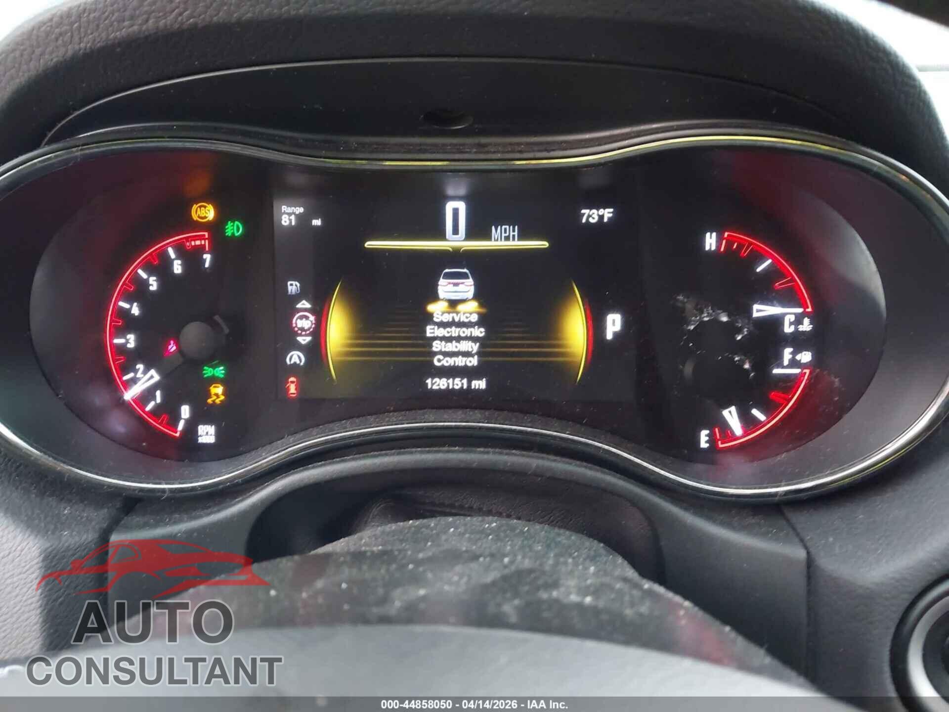 DODGE DURANGO 2020 - 1C4RDHDG7LC204427