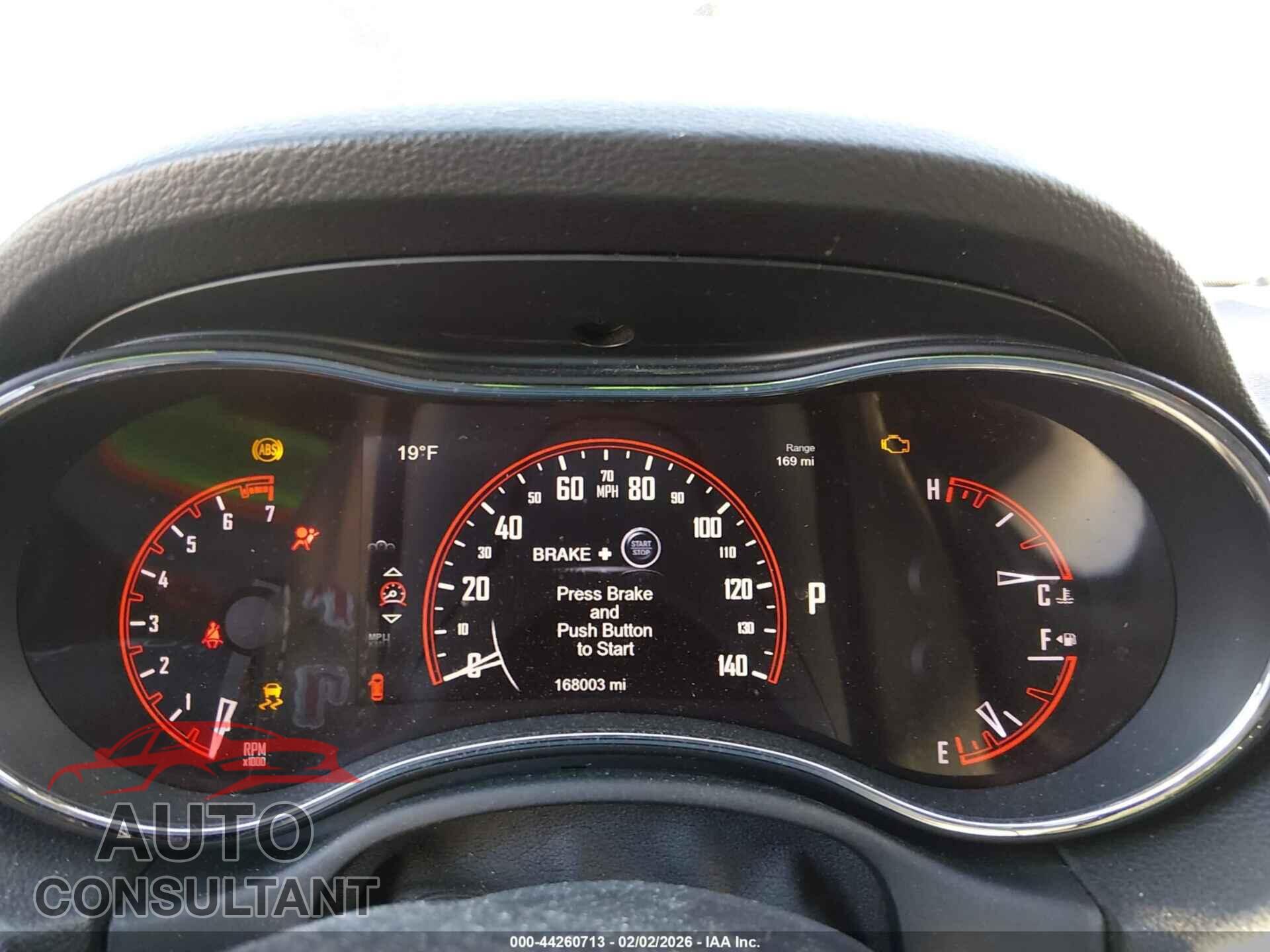 DODGE DURANGO 2014 - 1C4RDJAG3EC370460
