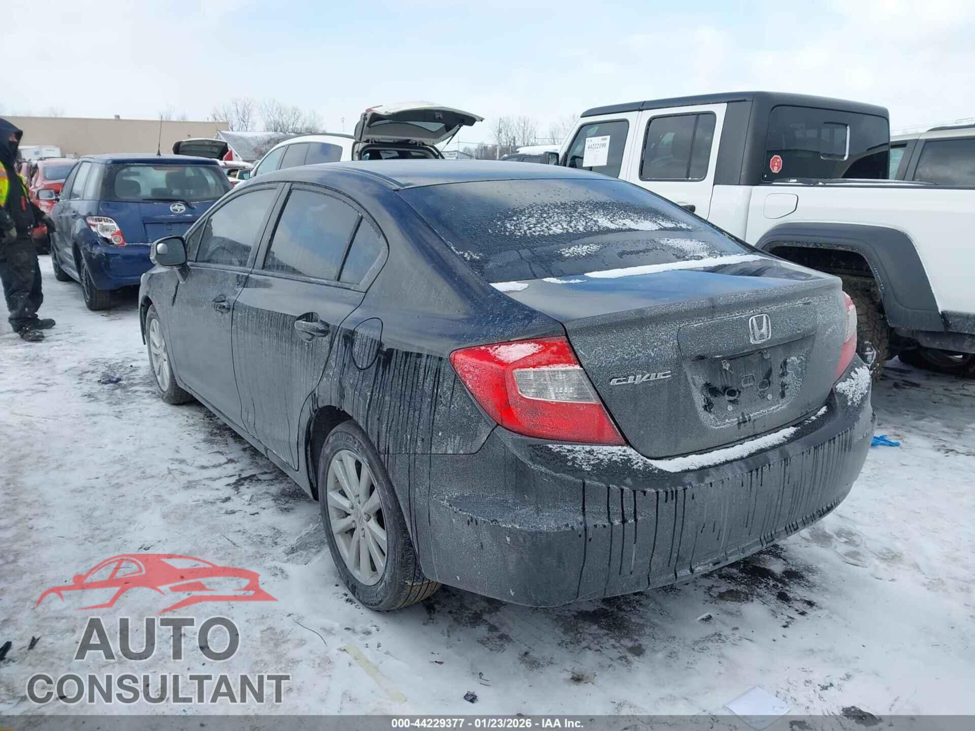 HONDA CIVIC 2012 - 19XFB2F81CE067733