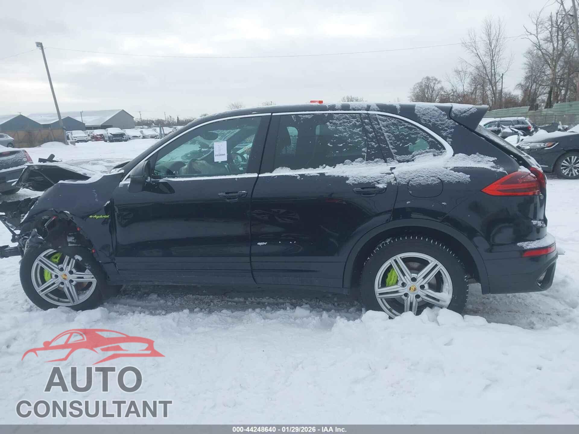 PORSCHE CAYENNE E-HYBRID 2016 - WP1AE2A22GLA63769