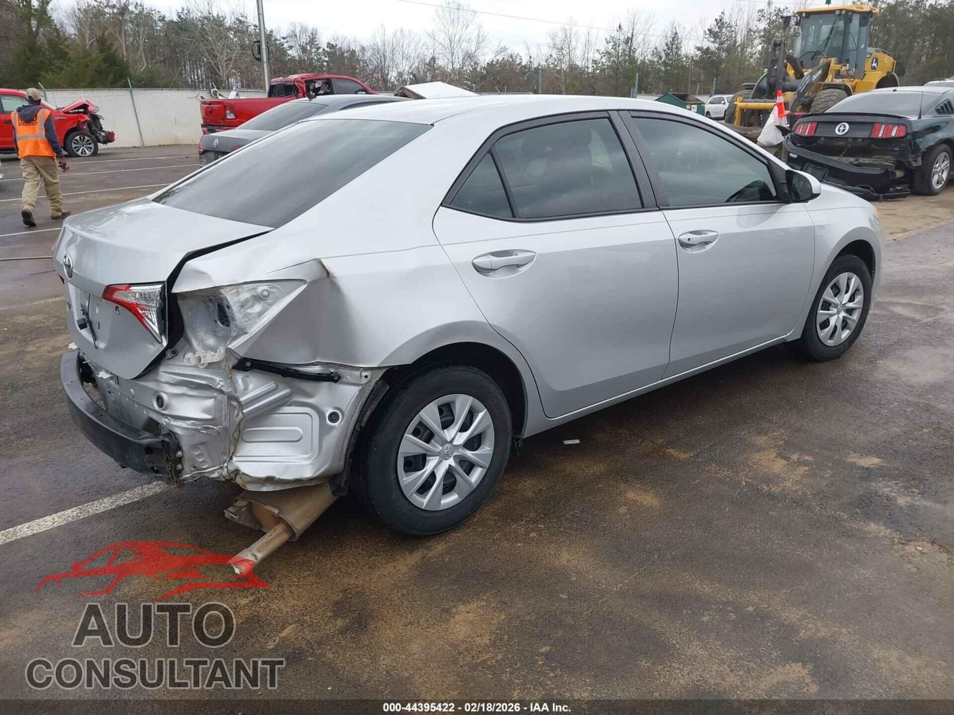 TOYOTA COROLLA 2016 - 5YFBURHE2GP481113