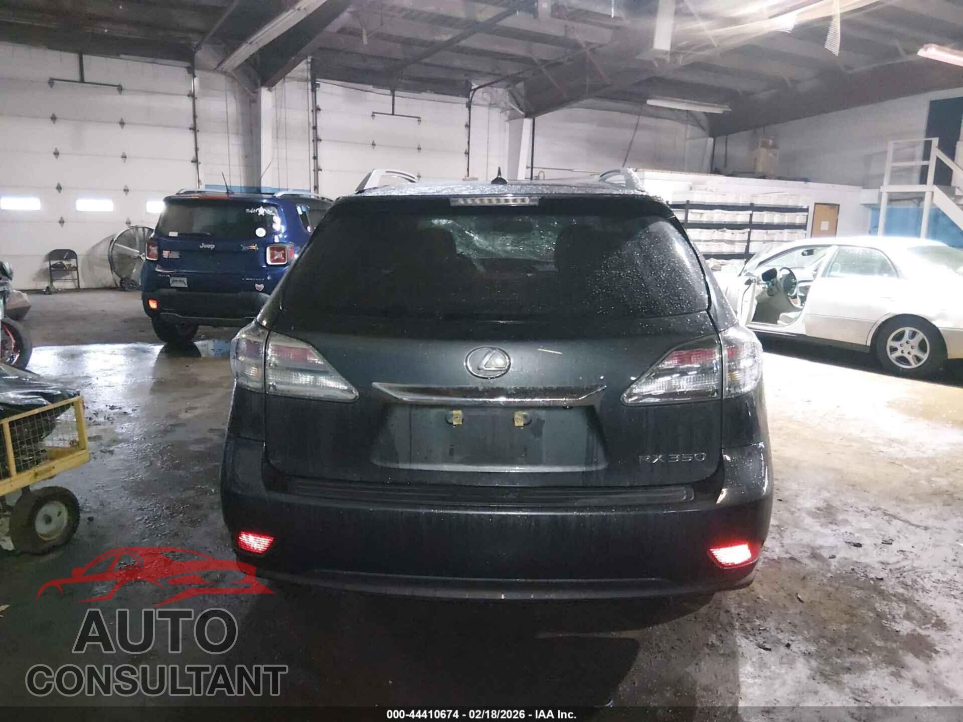 LEXUS RX 350 2011 - 2T2BK1BA7BC093831