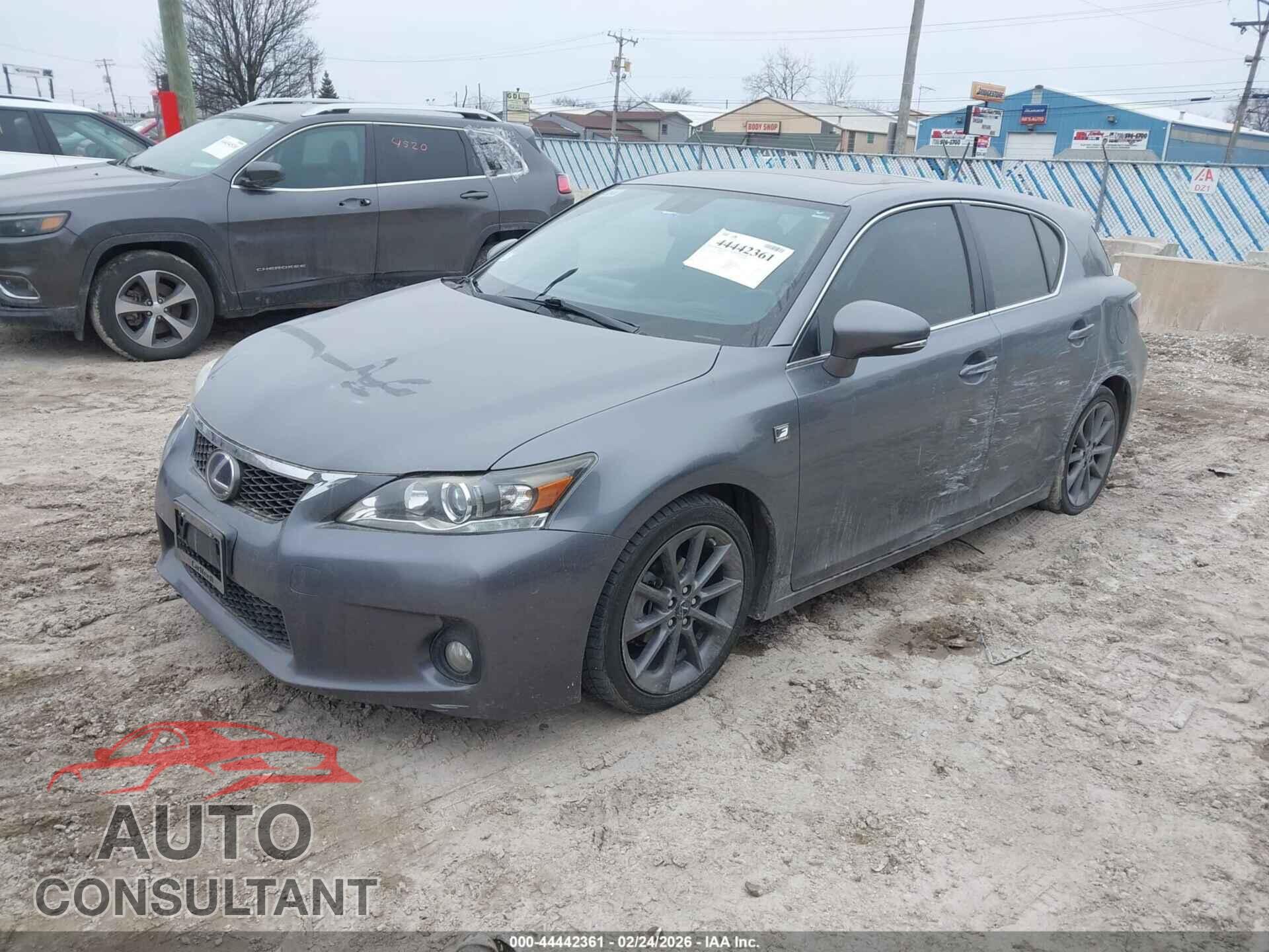 LEXUS CT 200H 2013 - JTHKD5BH7D2169616