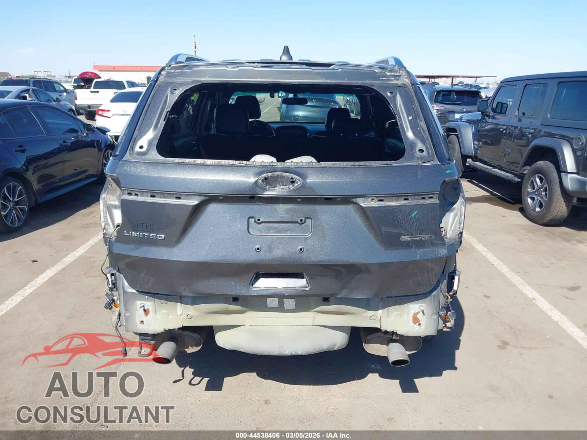 FORD EXPLORER 2016 - 1FM5K7F86GGB72004