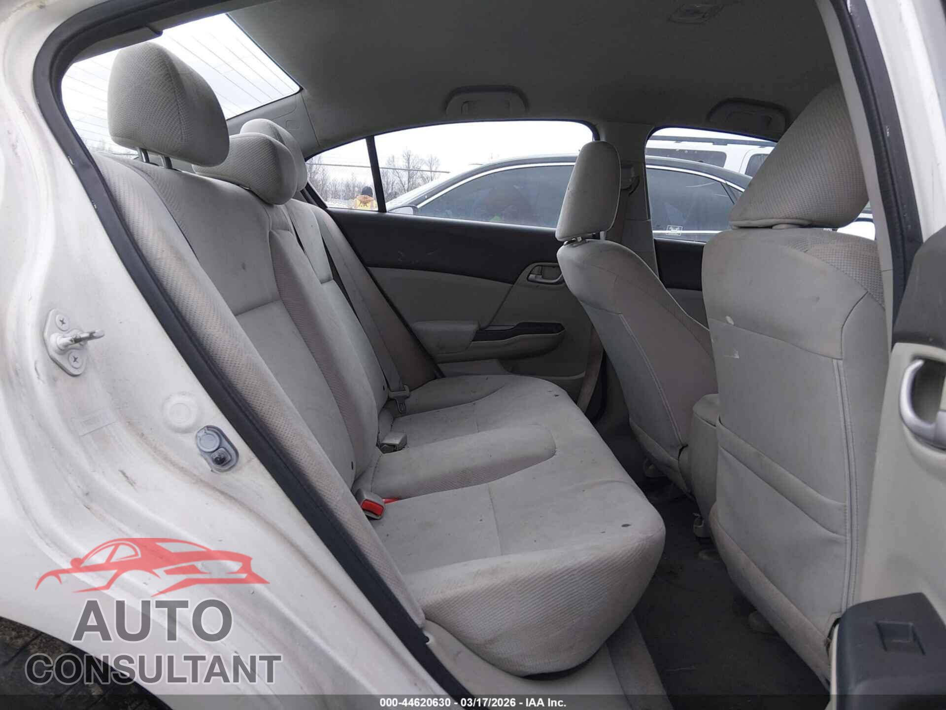 HONDA CIVIC 2012 - 19XFB2F55CE100562
