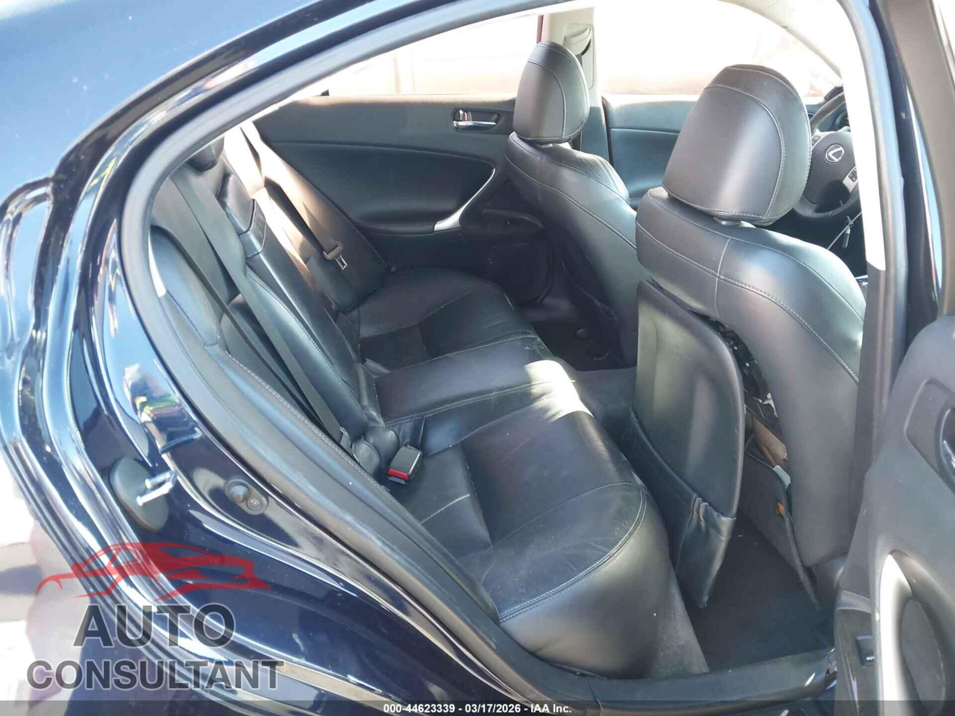 LEXUS IS 250 2011 - JTHBF5C22B5138287