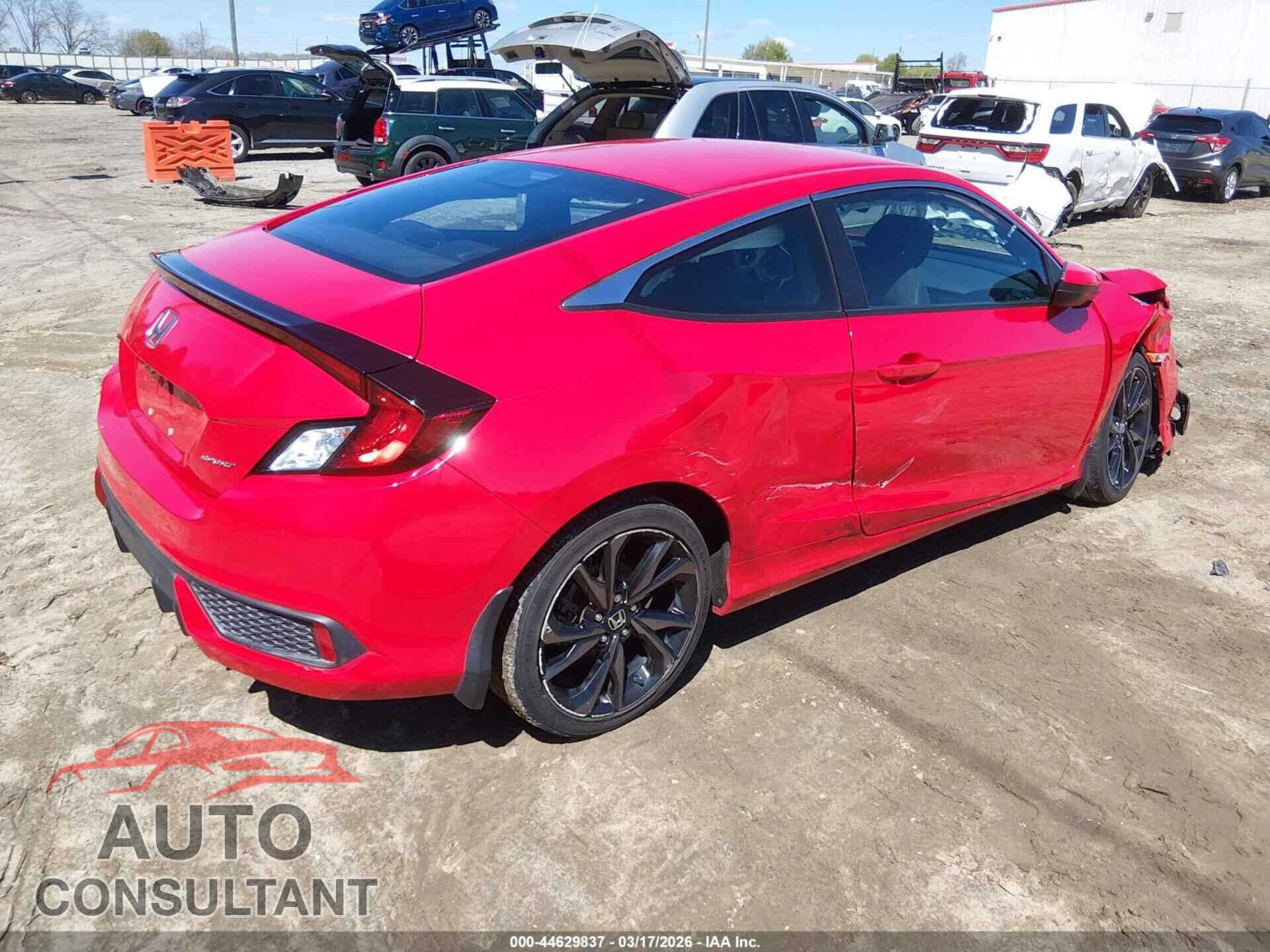 HONDA CIVIC 2019 - 2HGFC4B88KH309243