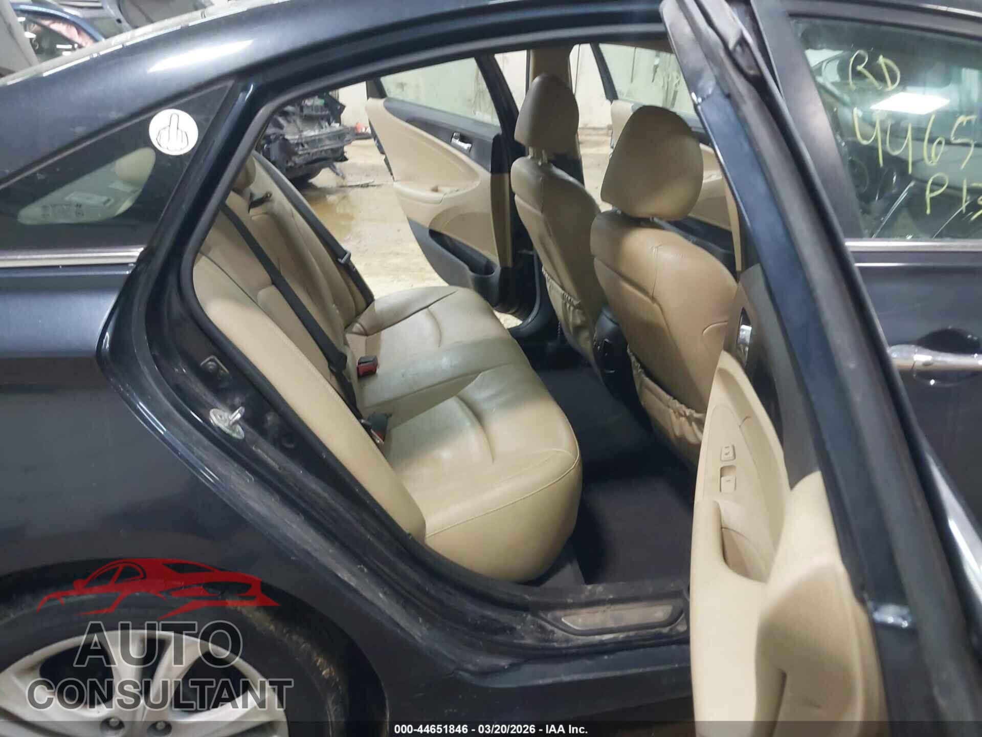 HYUNDAI SONATA 2013 - 5NPEC4AC0DH656043