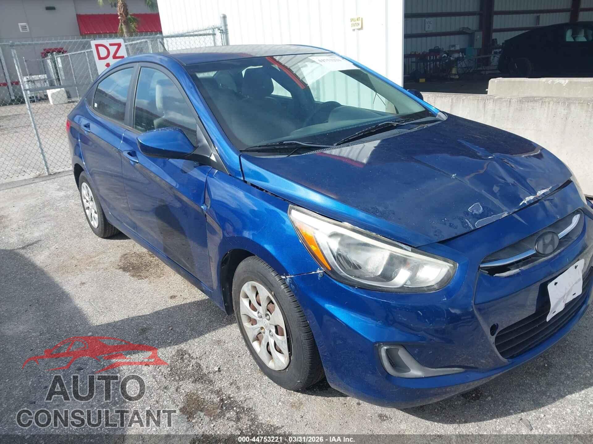 HYUNDAI ACCENT 2016 - KMHCT4AE7GU983473