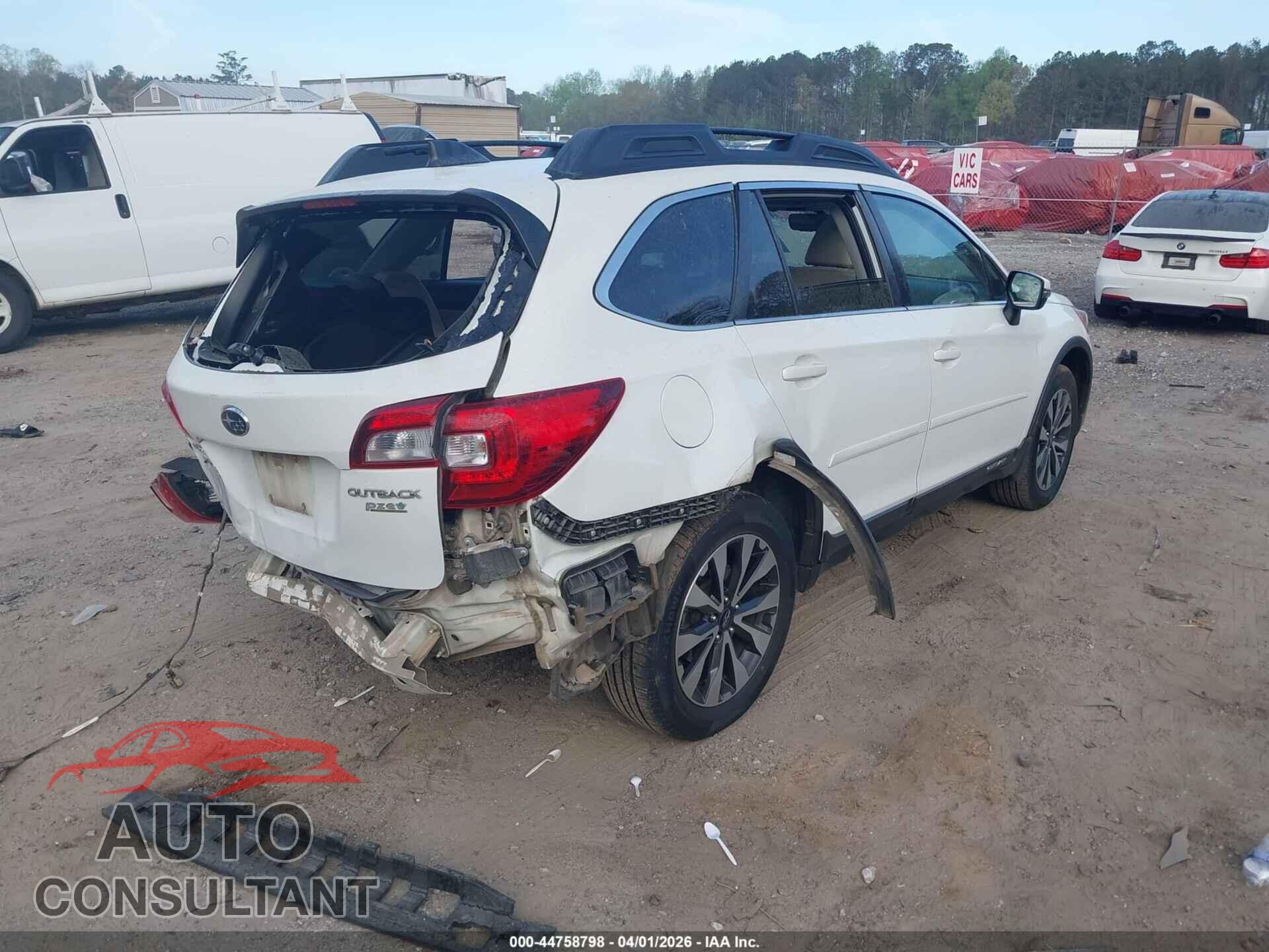 SUBARU OUTBACK 2017 - 4S4BSANC3H3367931