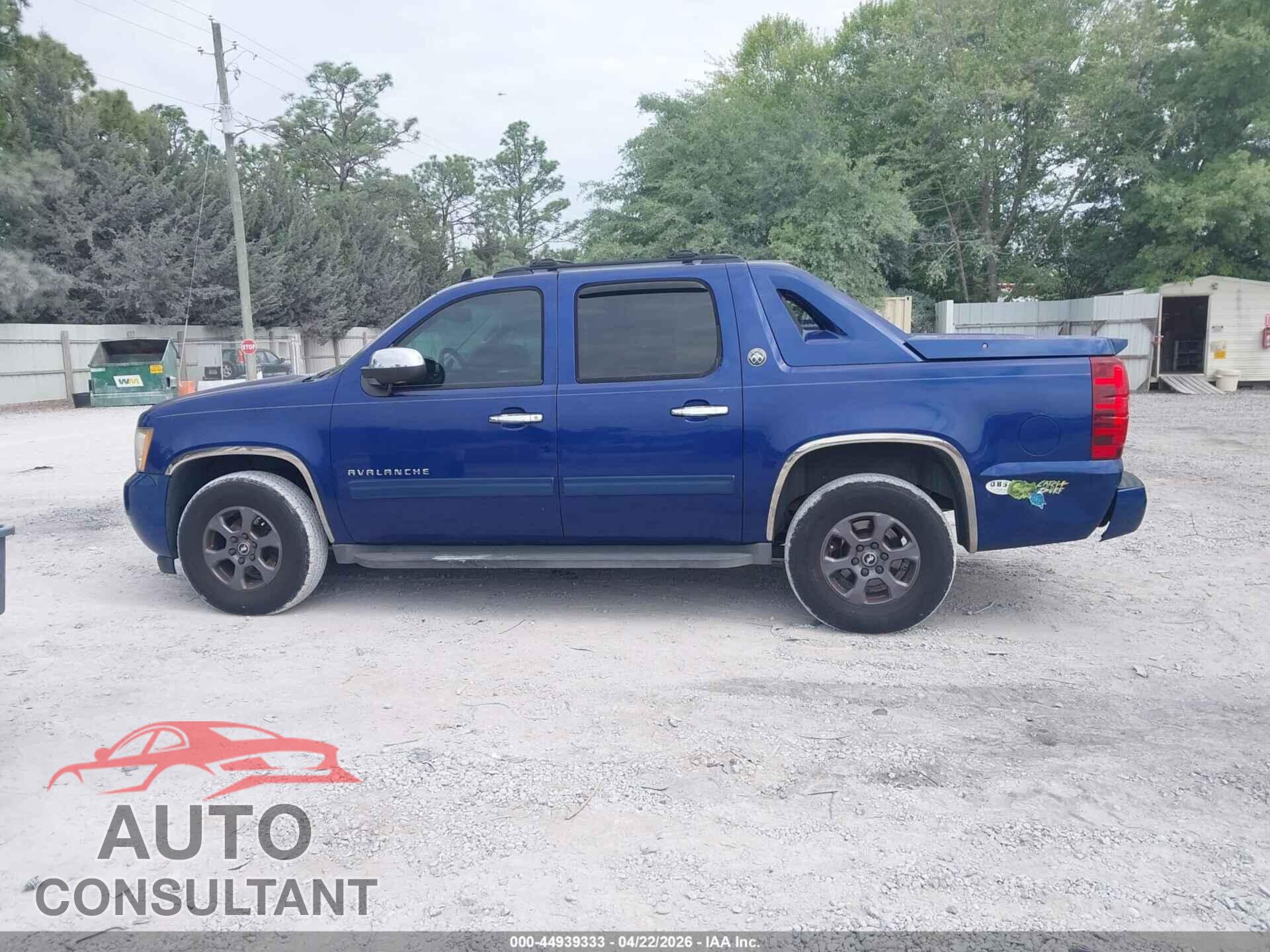 CHEVROLET AVALANCHE 2013 - 3GNMCFE00DG142118