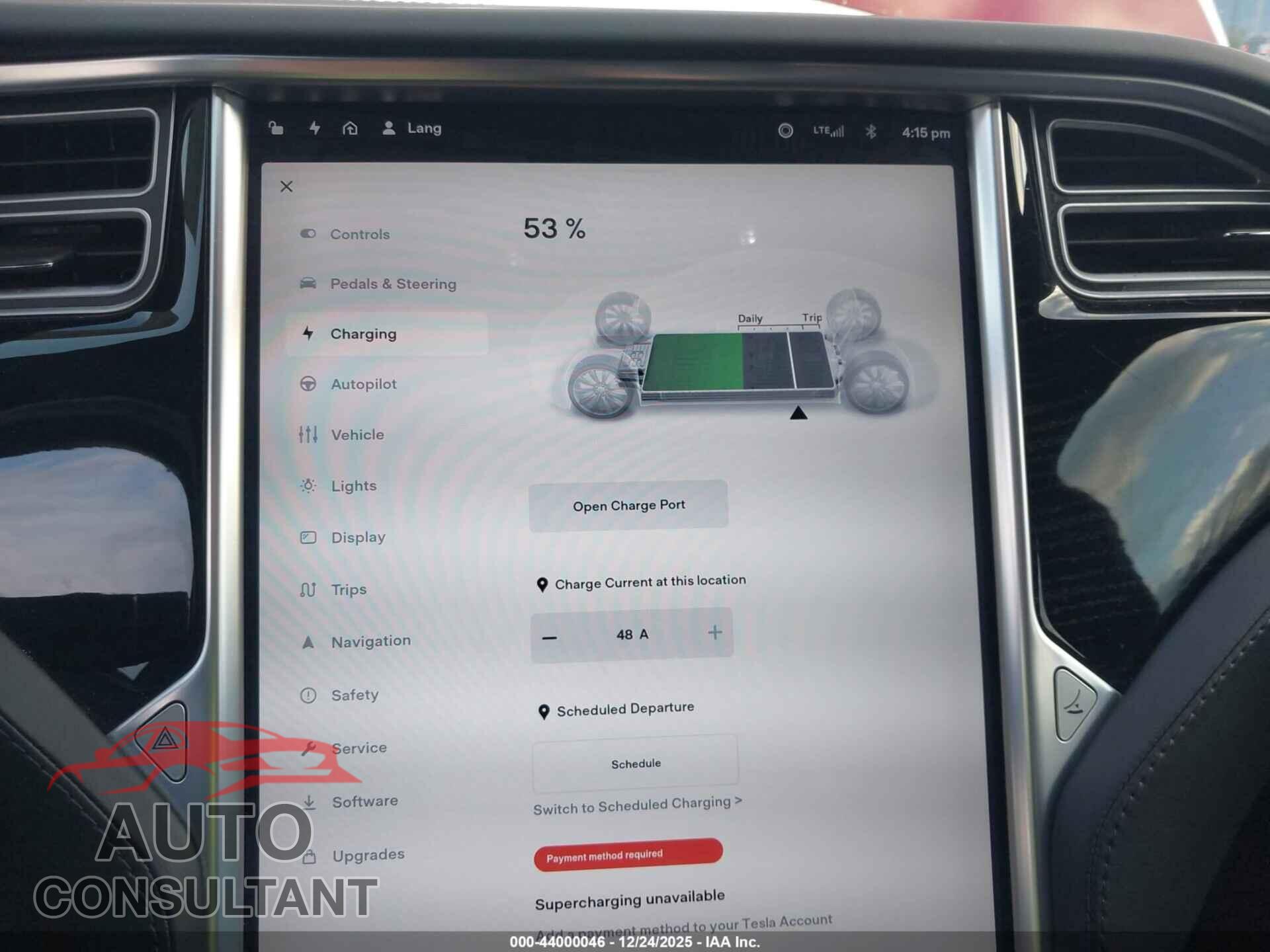 TESLA MODEL S 2017 - 5YJSA1E14HF205055