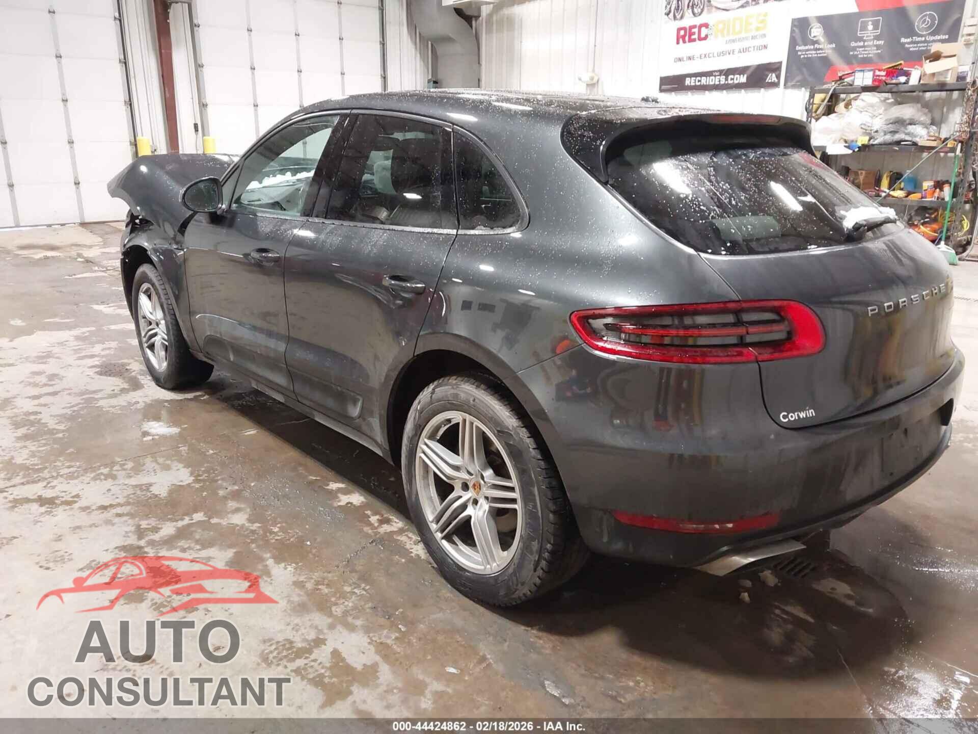 PORSCHE MACAN 2018 - WP1AA2A54JLB11334