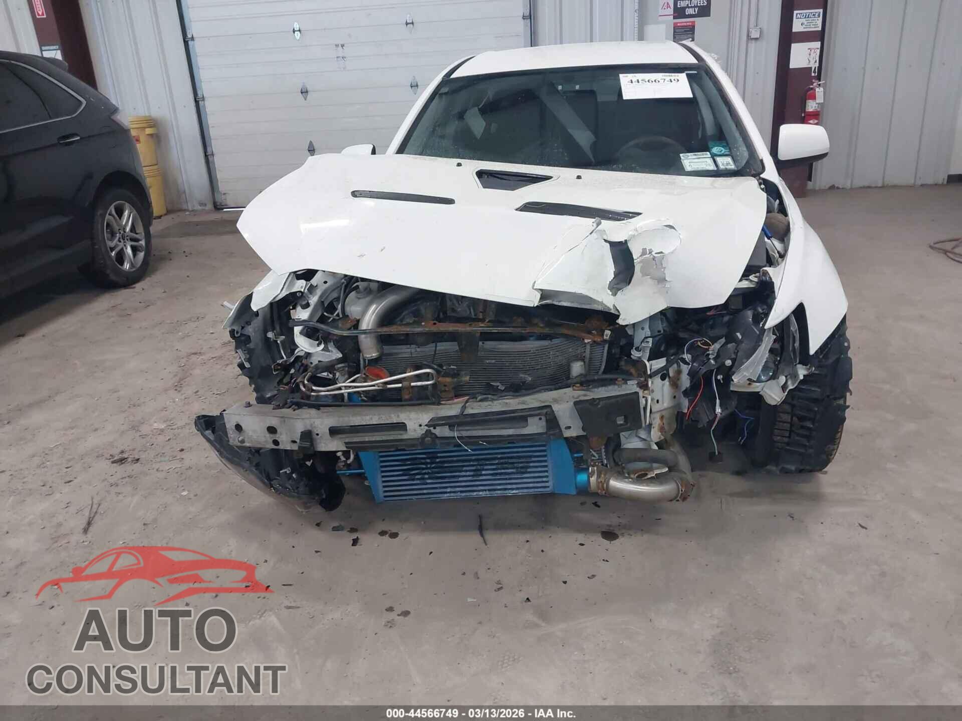 MITSUBISHI LANCER EVOLUTION 2011 - JA32W8FV0BU032918