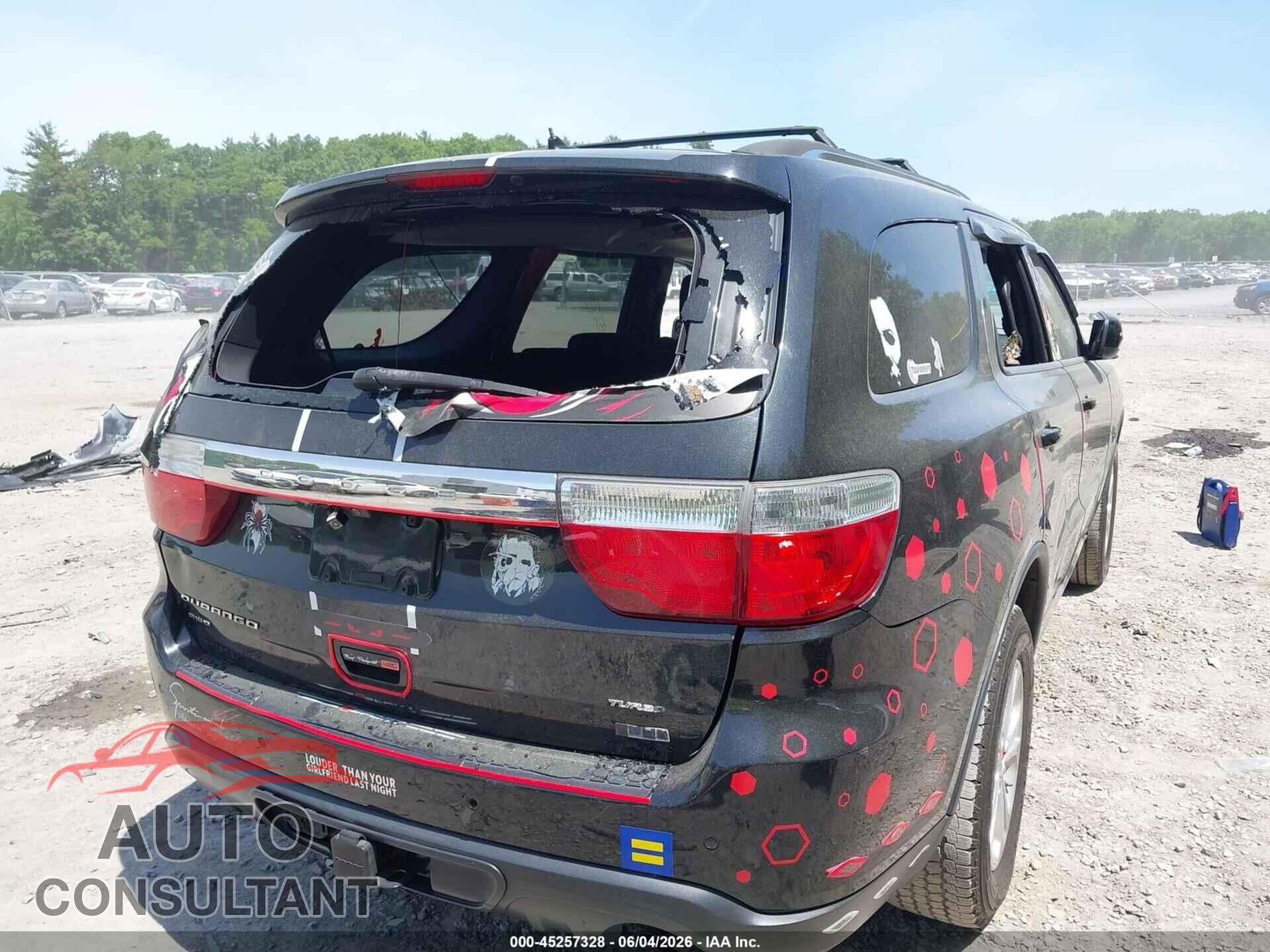DODGE DURANGO 2013 - 1C4RDJAG9DC669143