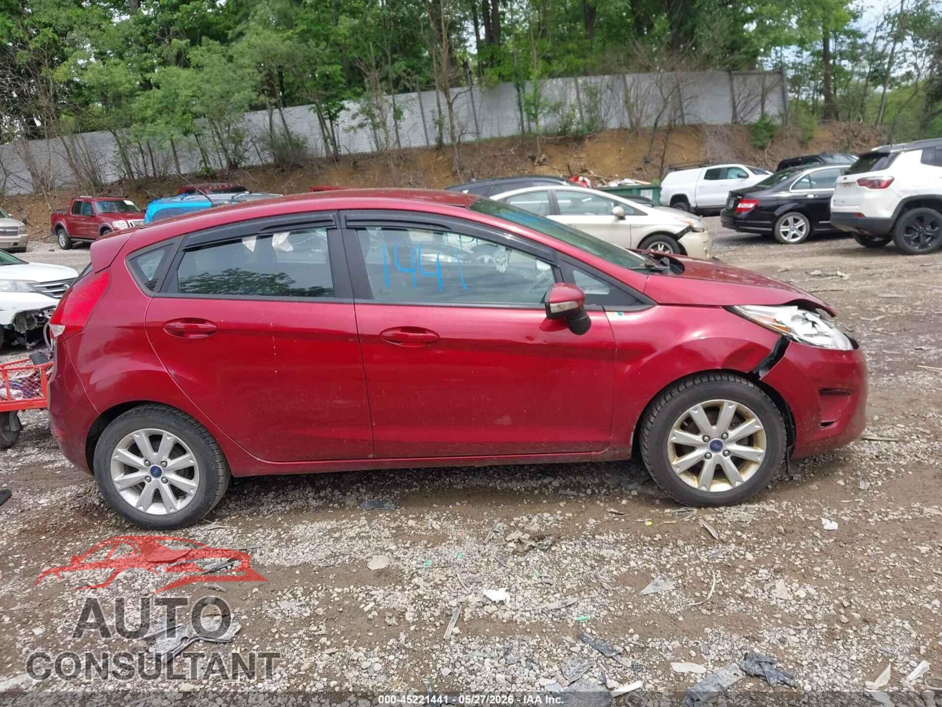 FORD FIESTA 2013 - 3FADP4EJ1DM224666