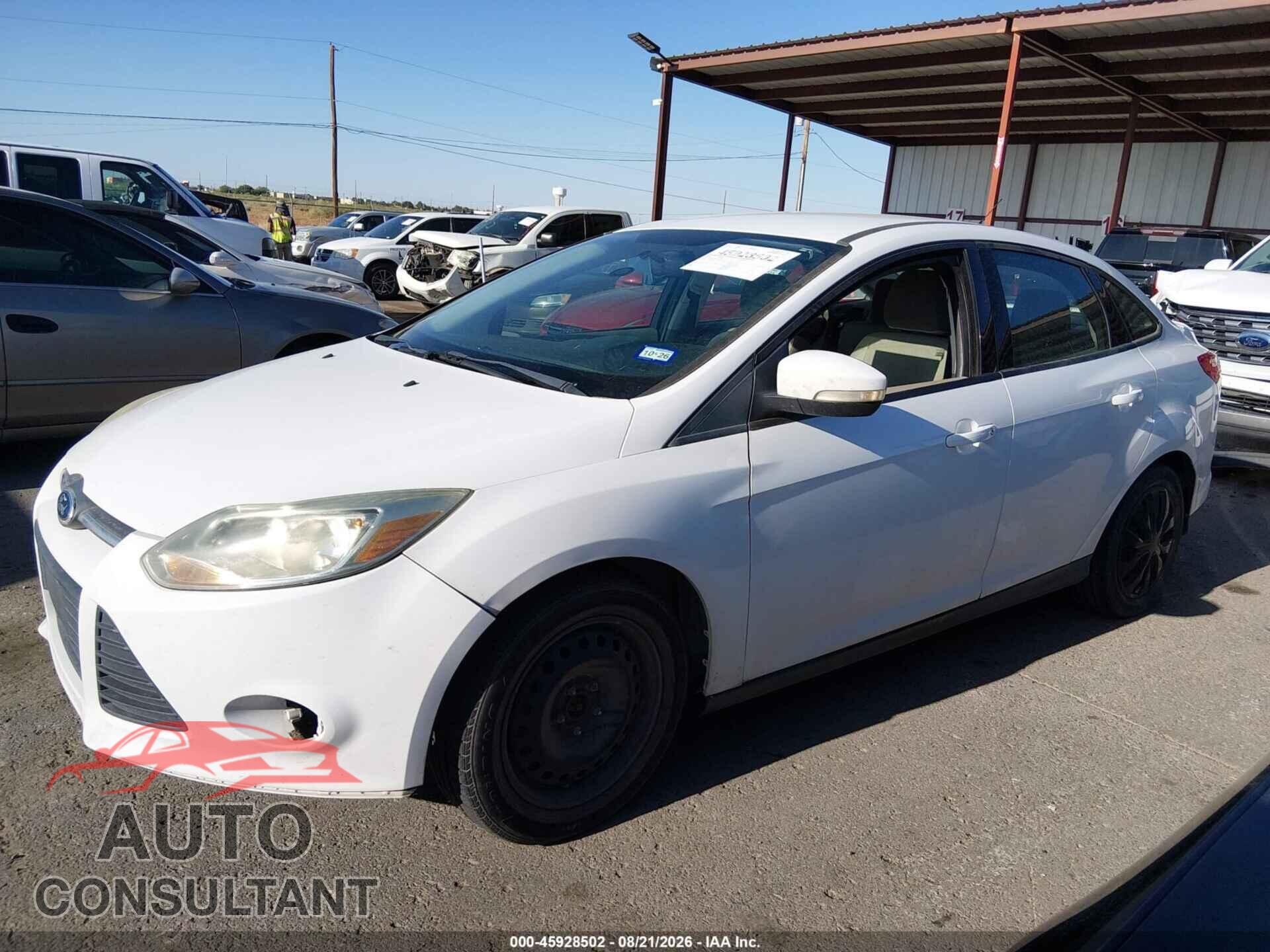 FORD FOCUS 2014 - 1FADP3F22EL383345