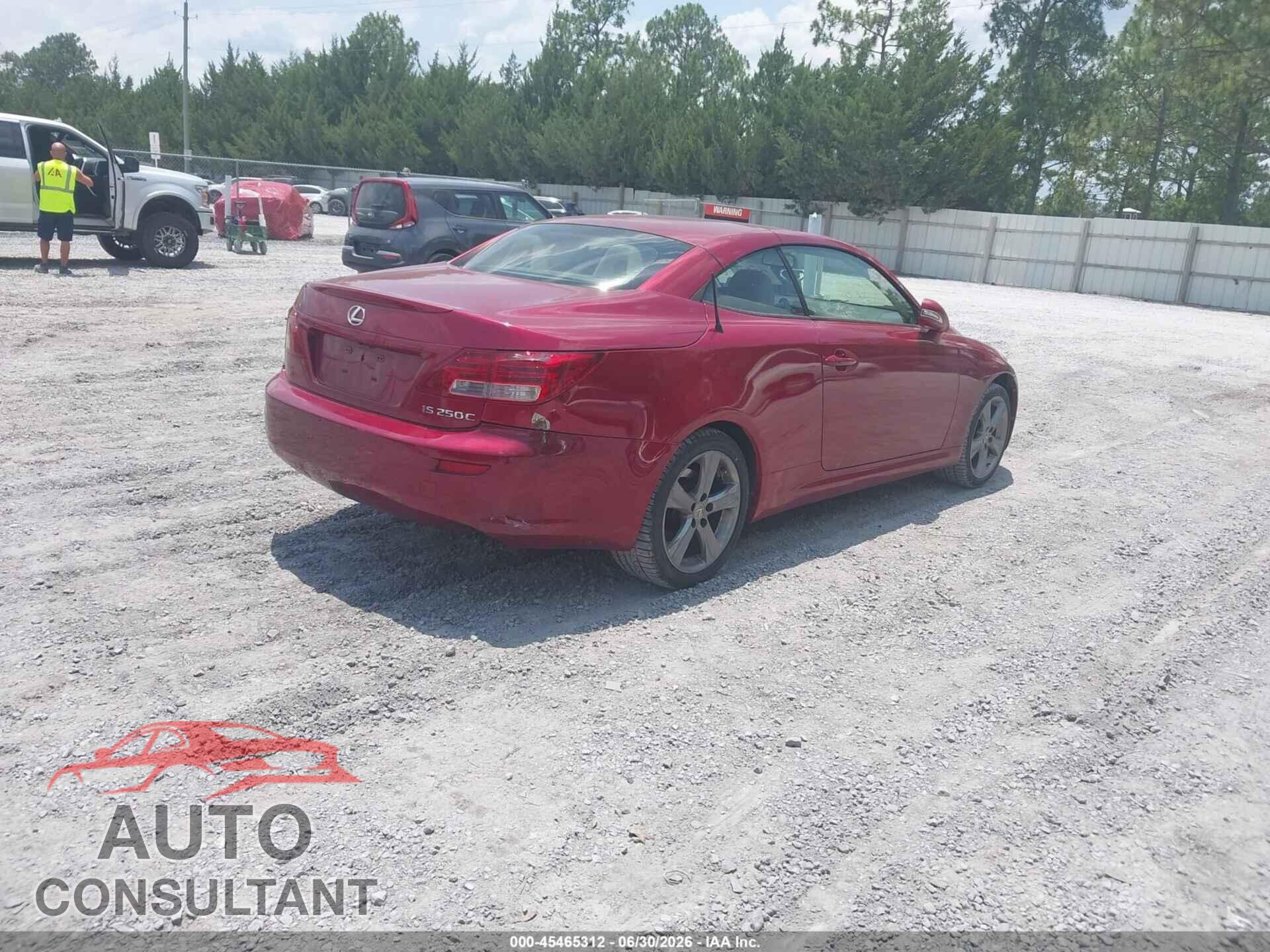 LEXUS IS 250C 2014 - JTHFF2C28E2530373