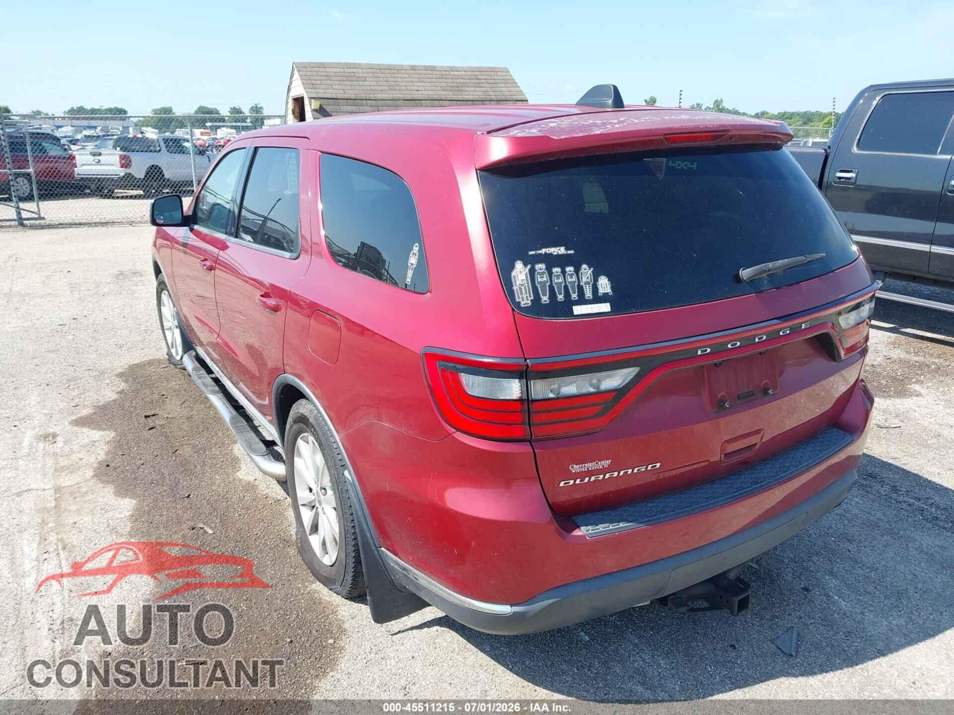DODGE DURANGO 2014 - 1C4RDHAG7EC277871