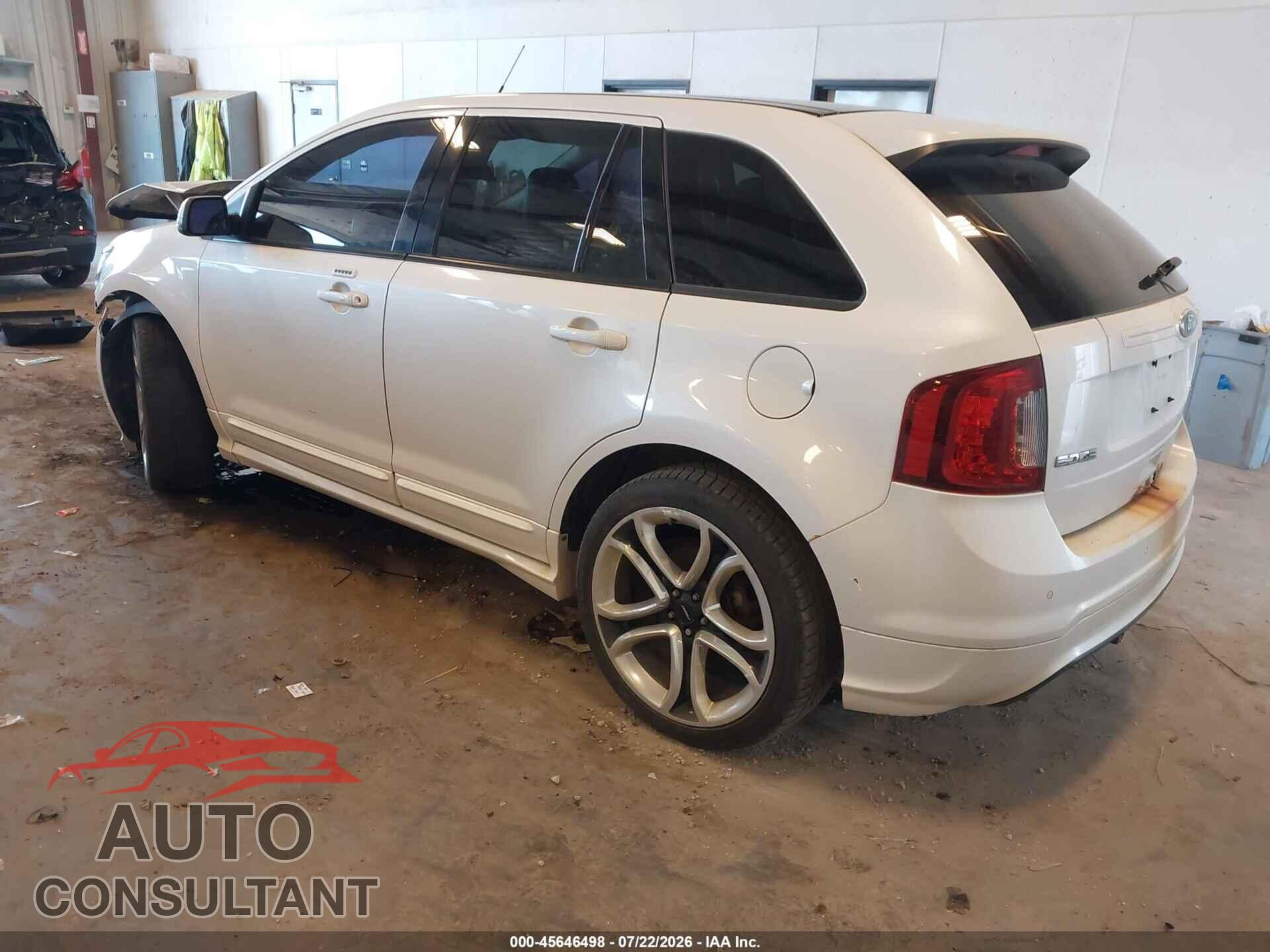 FORD EDGE 2012 - 2FMDK3AK1CBA36761