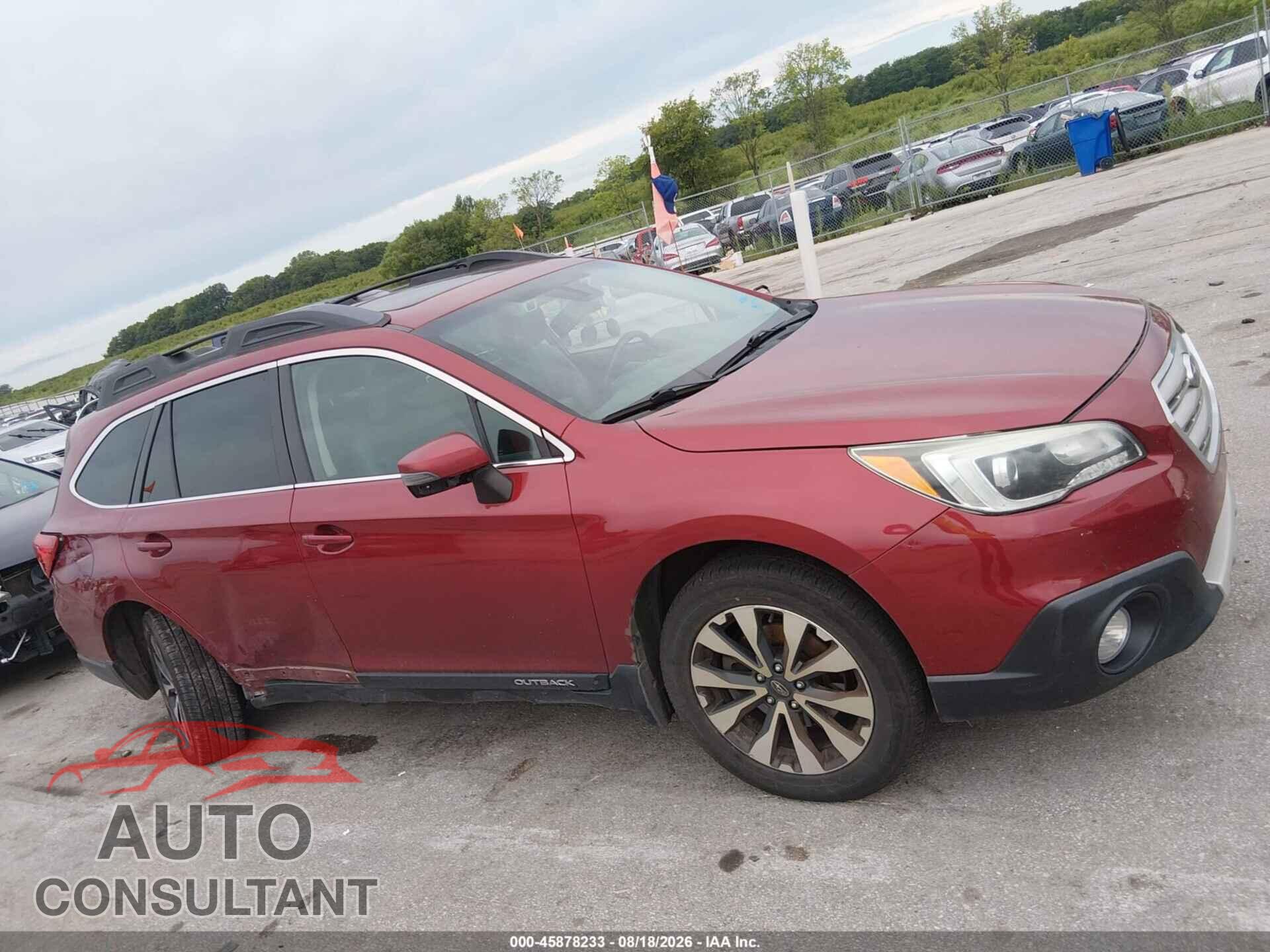 SUBARU OUTBACK 2017 - 4S4BSANC5H3236189