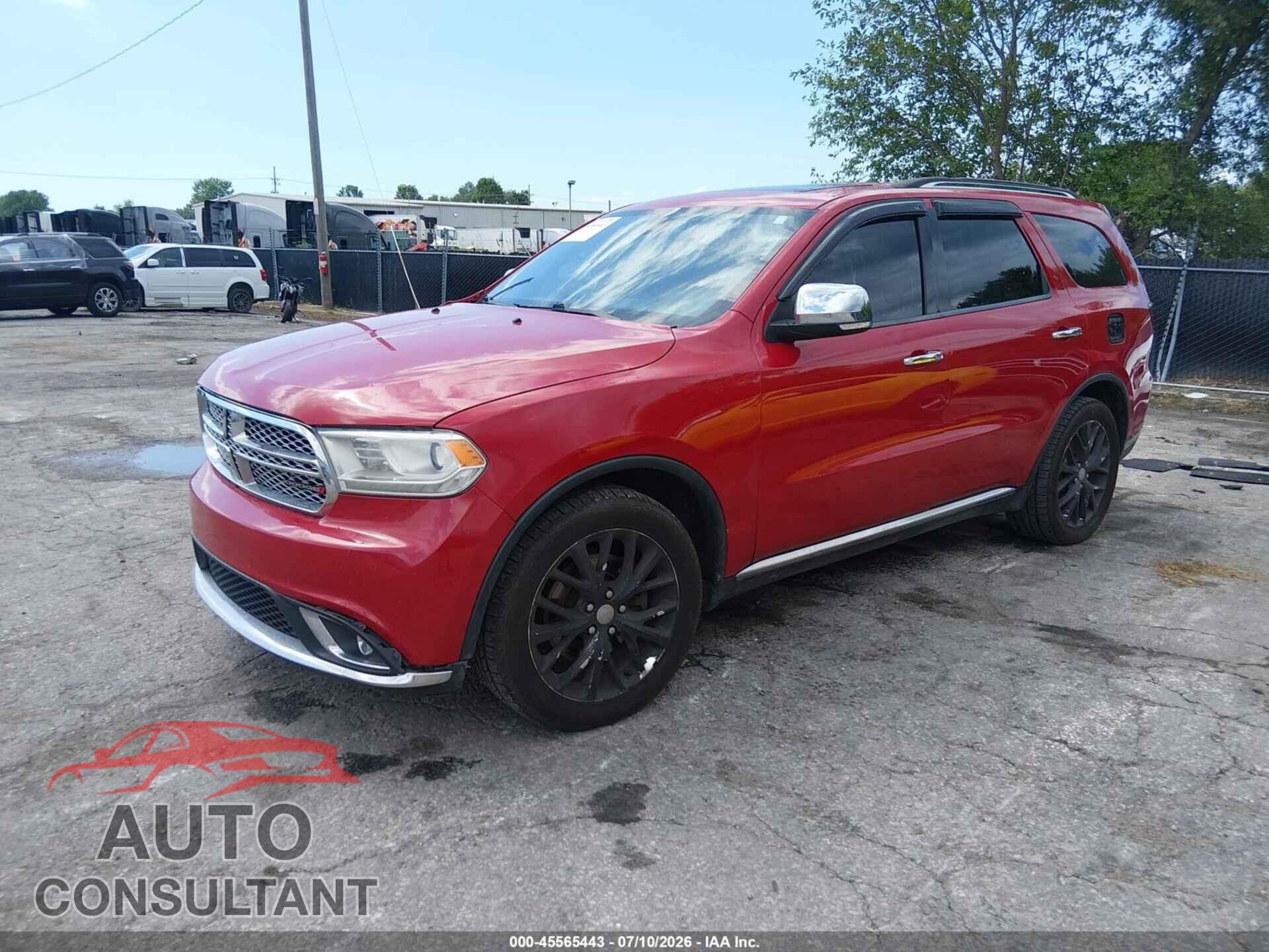 DODGE DURANGO 2014 - 1C4SDJET6EC267767