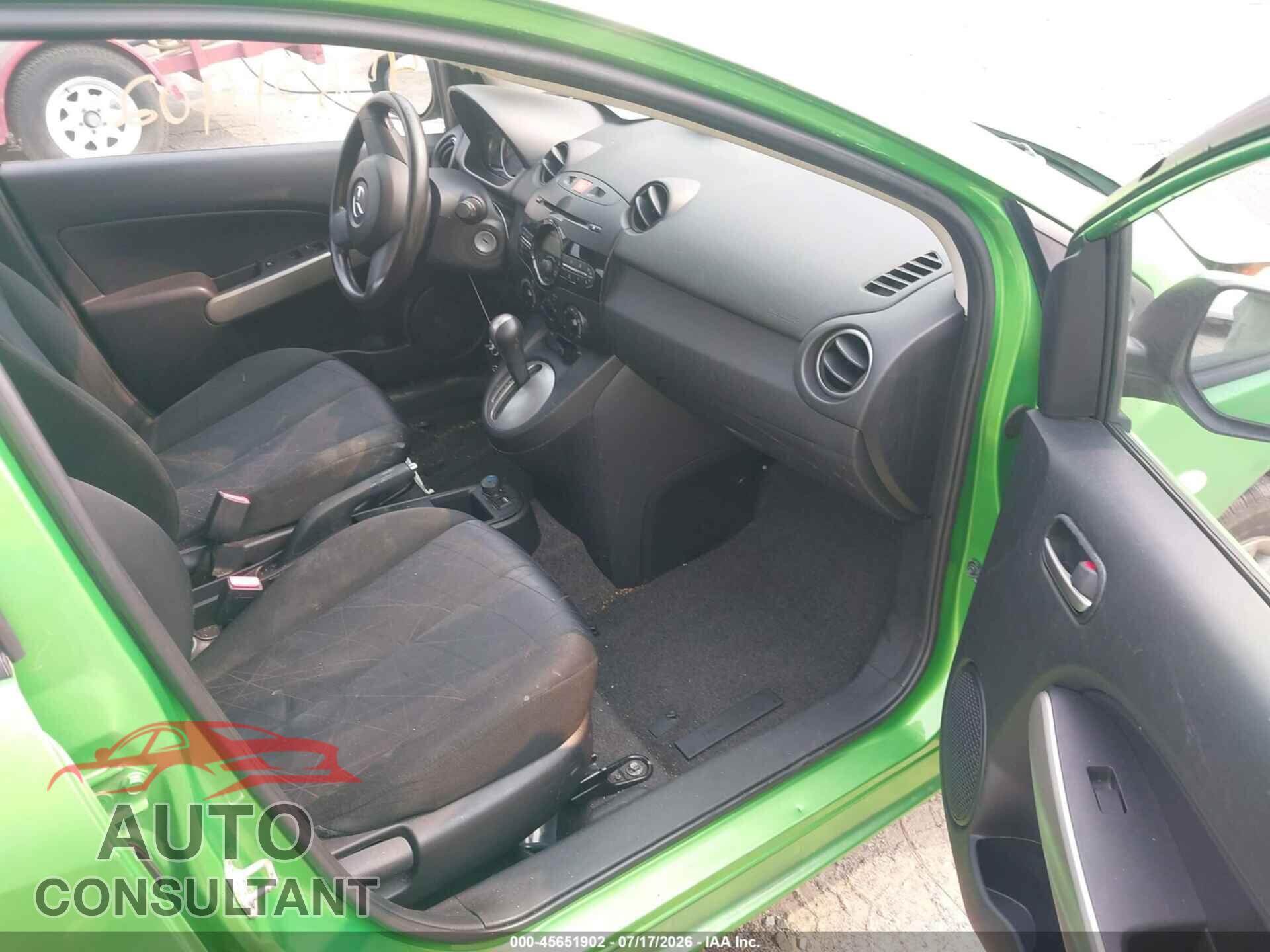 MAZDA MAZDA2 2013 - JM1DE1KY8D0152934