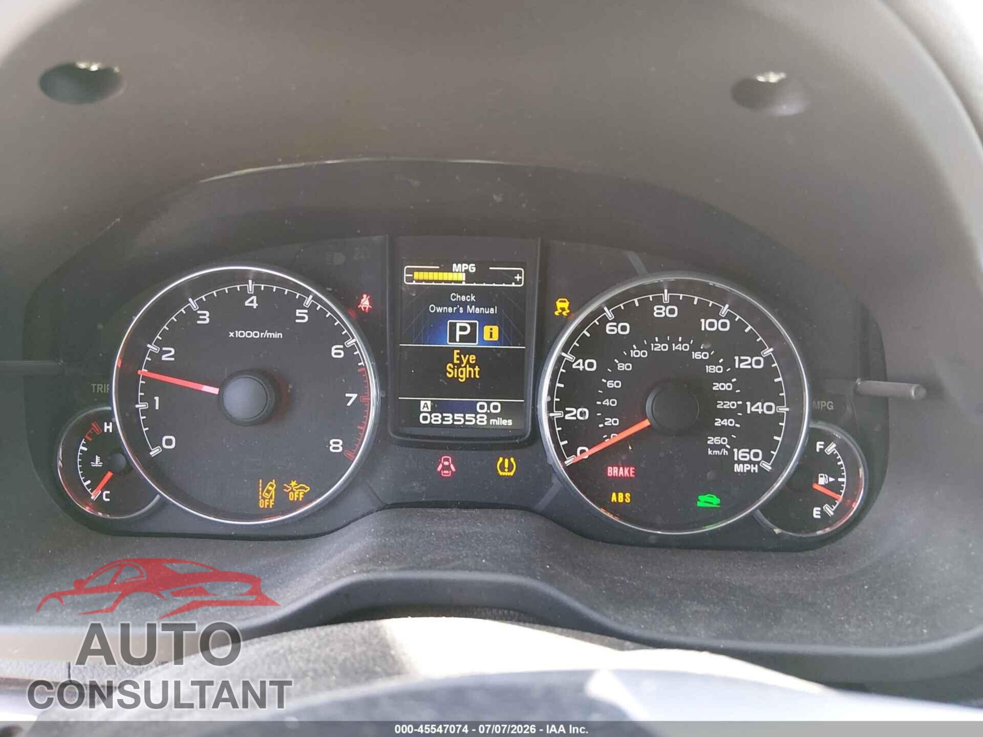 SUBARU OUTBACK 2014 - 4S4BRDPC4E2273004