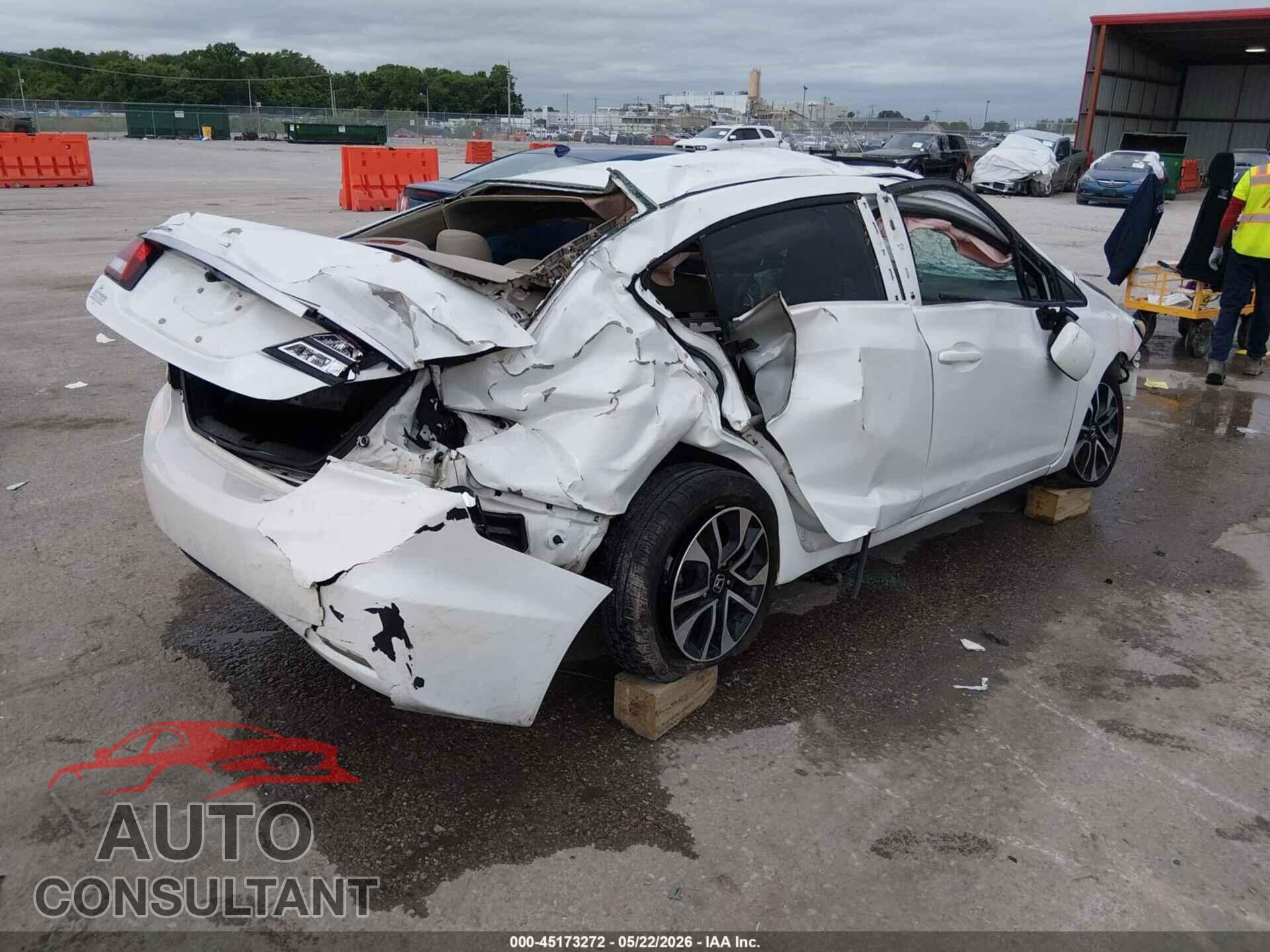 HONDA CIVIC 2013 - 19XFB2F94DE010856